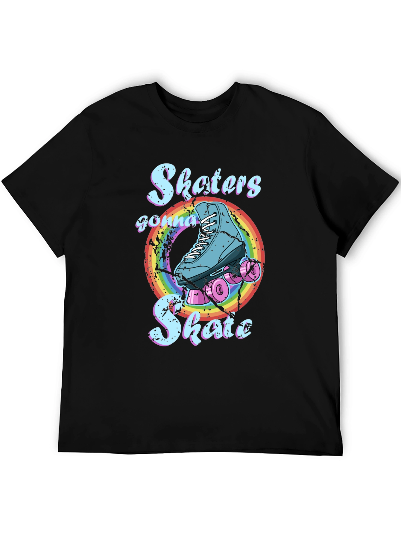 Skater Rainbow Graphic Tee