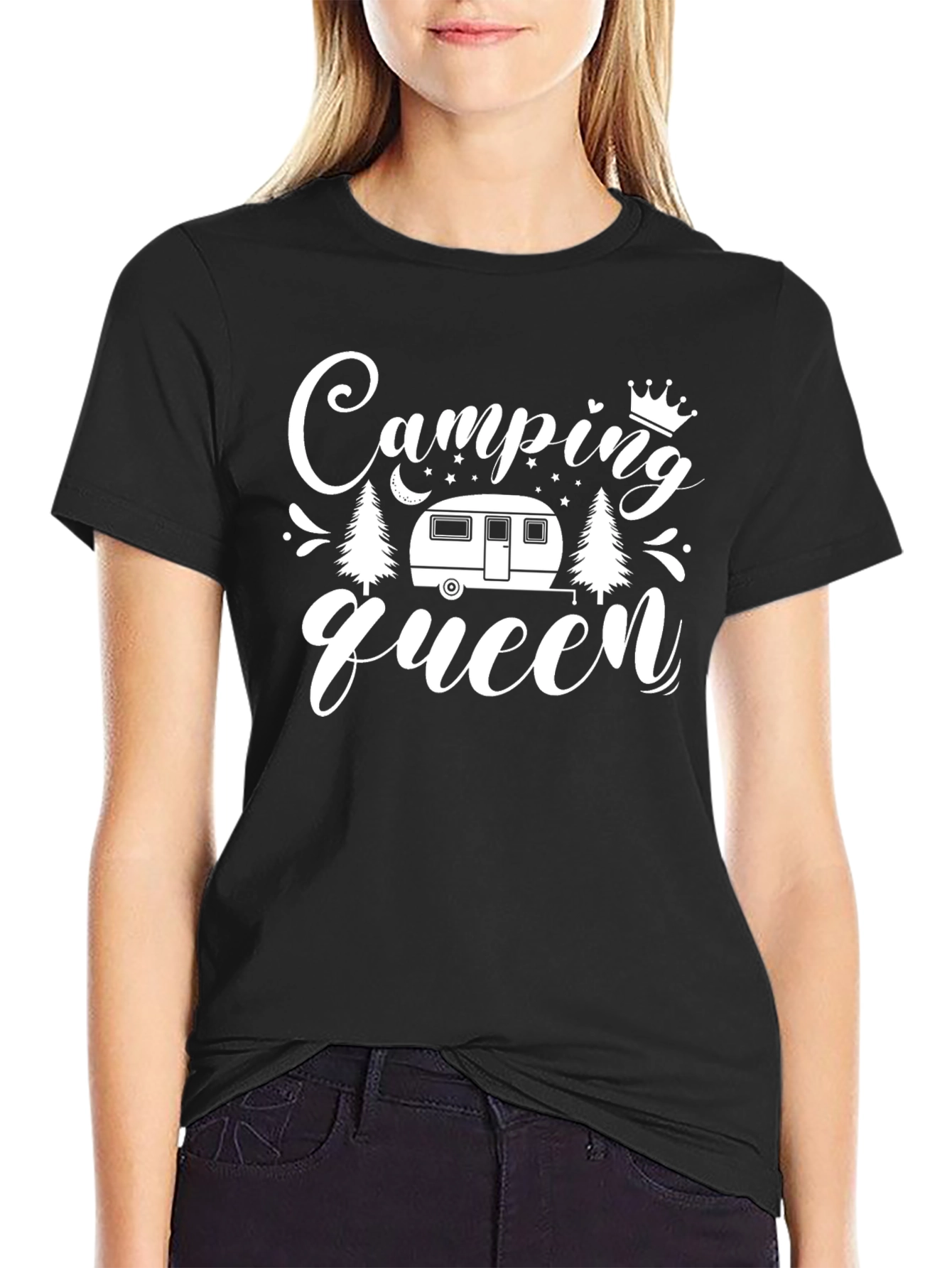 Camping Queen Graphic Tee