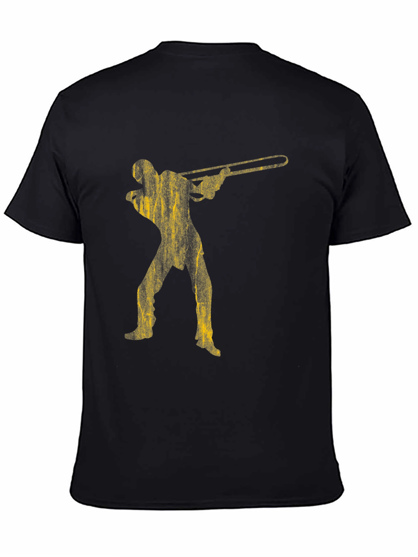 Trombone Player Black T-Shirt