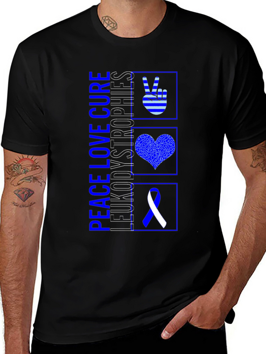 Peace Love Cure Leukodystrophies T-Shirt