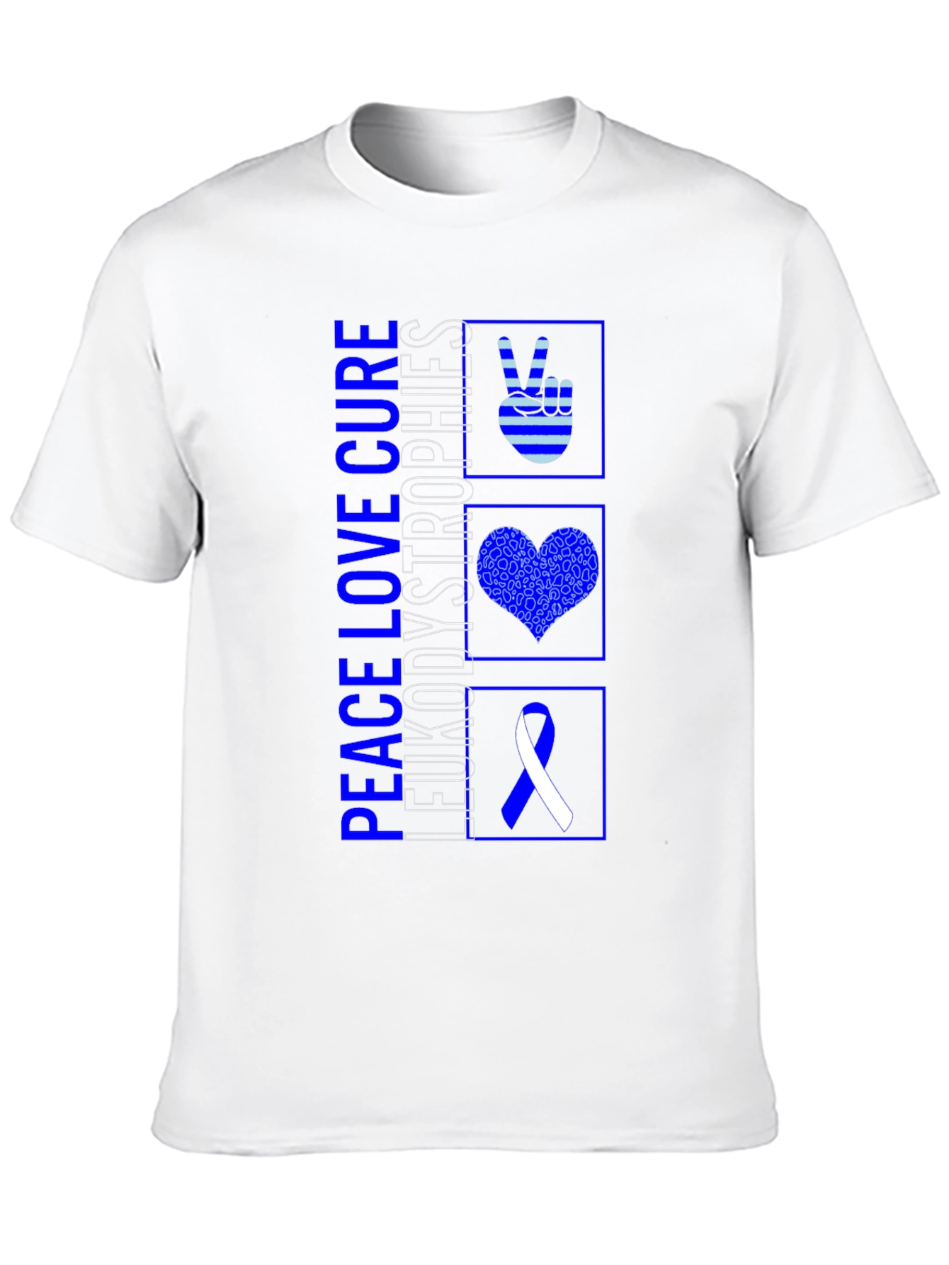 Peace Love Cure Leukodystrophies T-Shirt