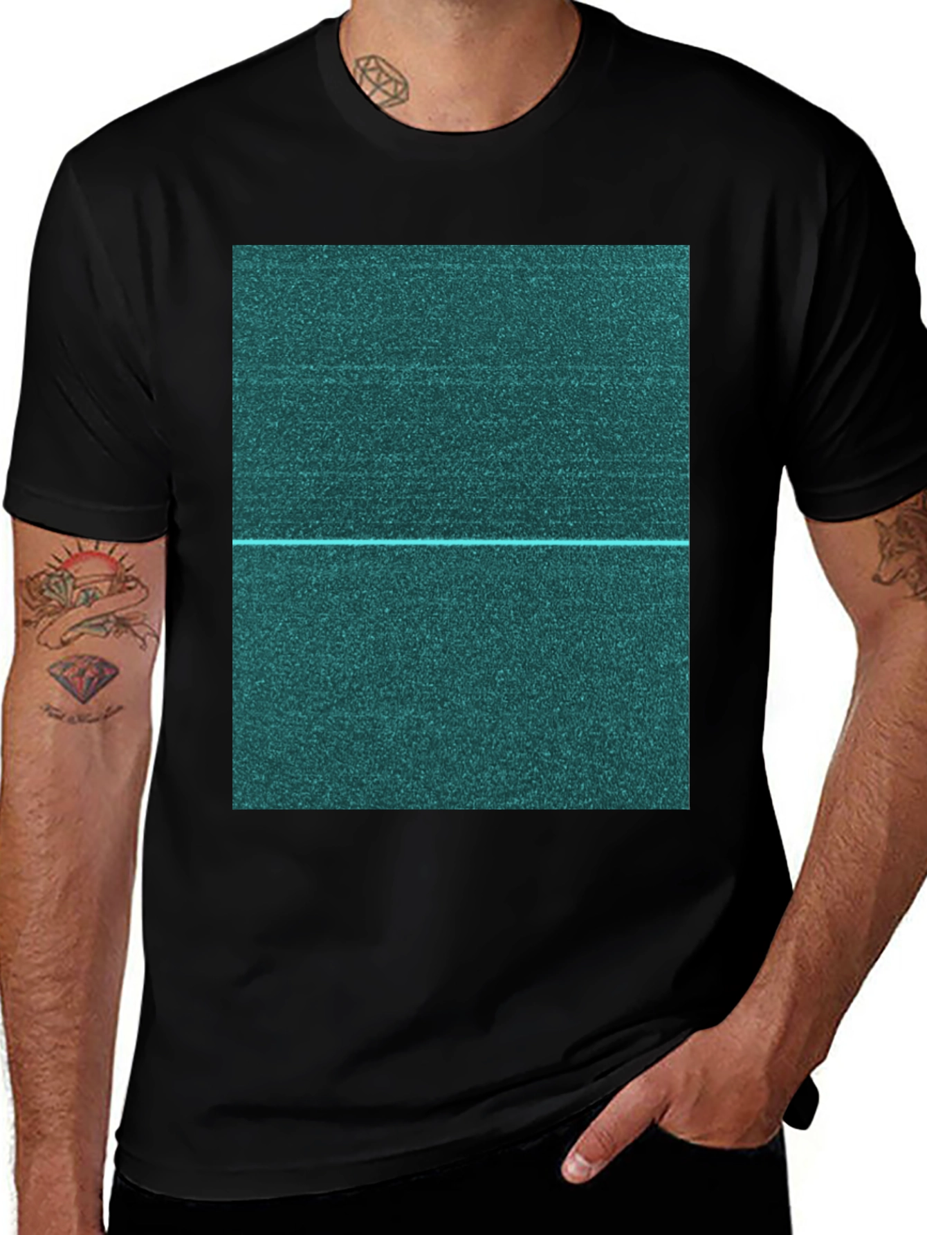 Abstract Graphic Tee - Modern Print T-Shirt