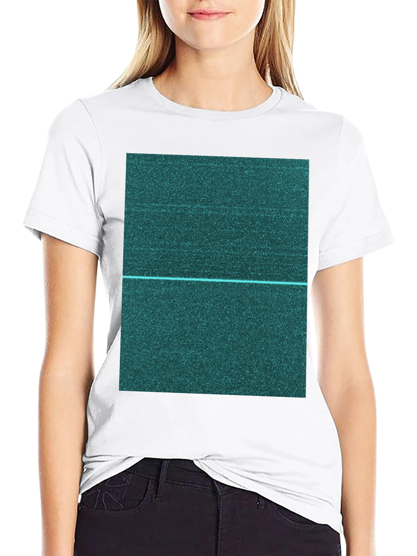 Abstract Graphic Tee - Modern Print T-Shirt