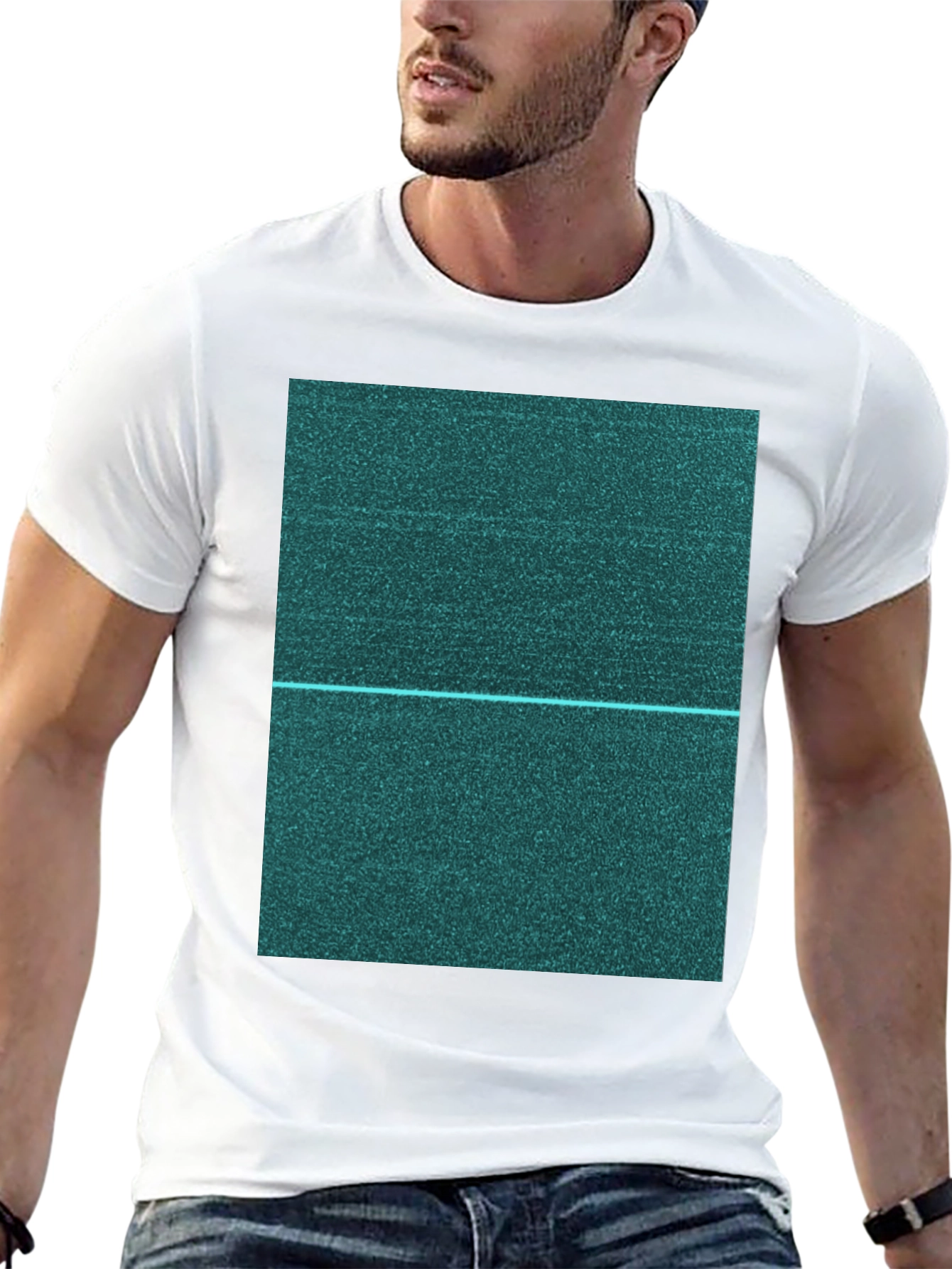Abstract Graphic Tee - Modern Print T-Shirt