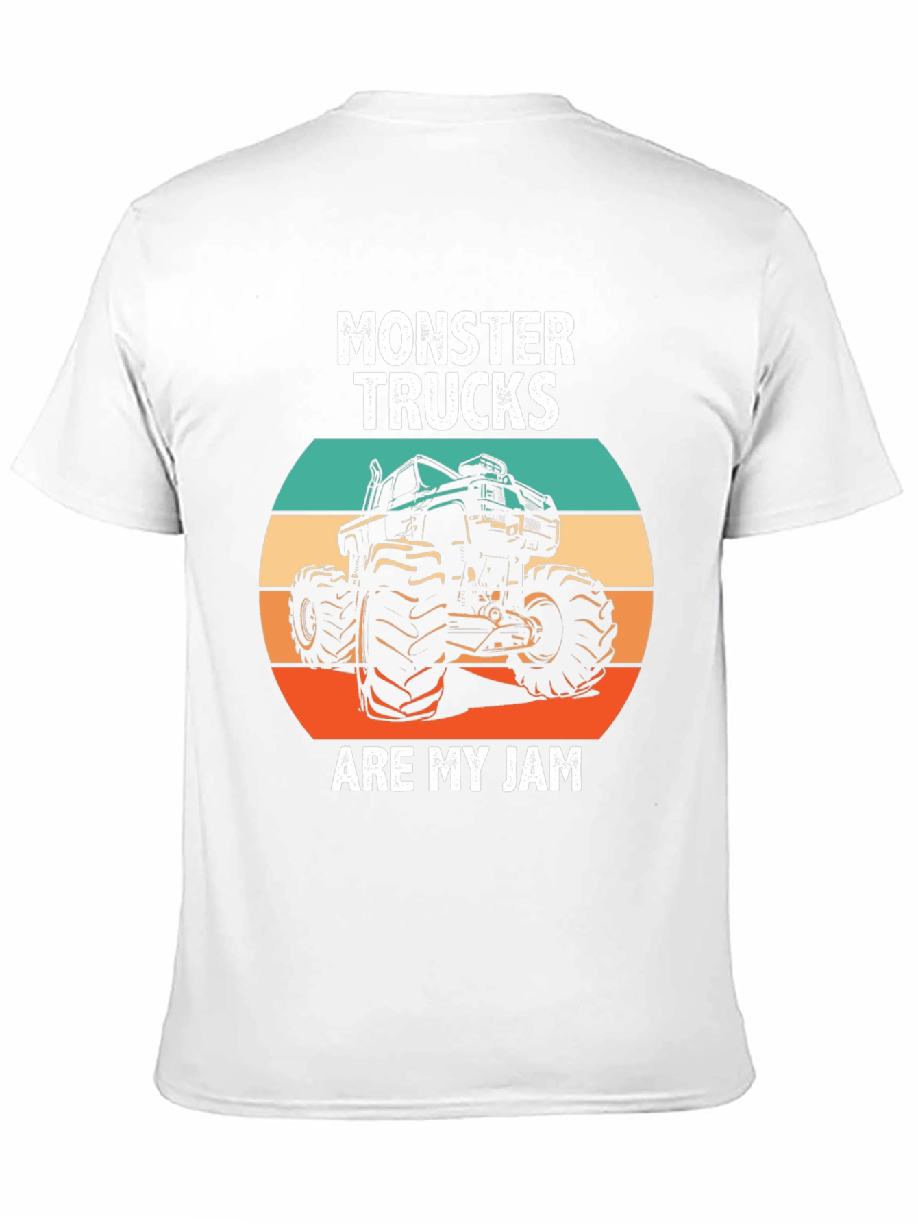 Monster Truck Jam Tee - Bold Graphic Print T-Shirt
