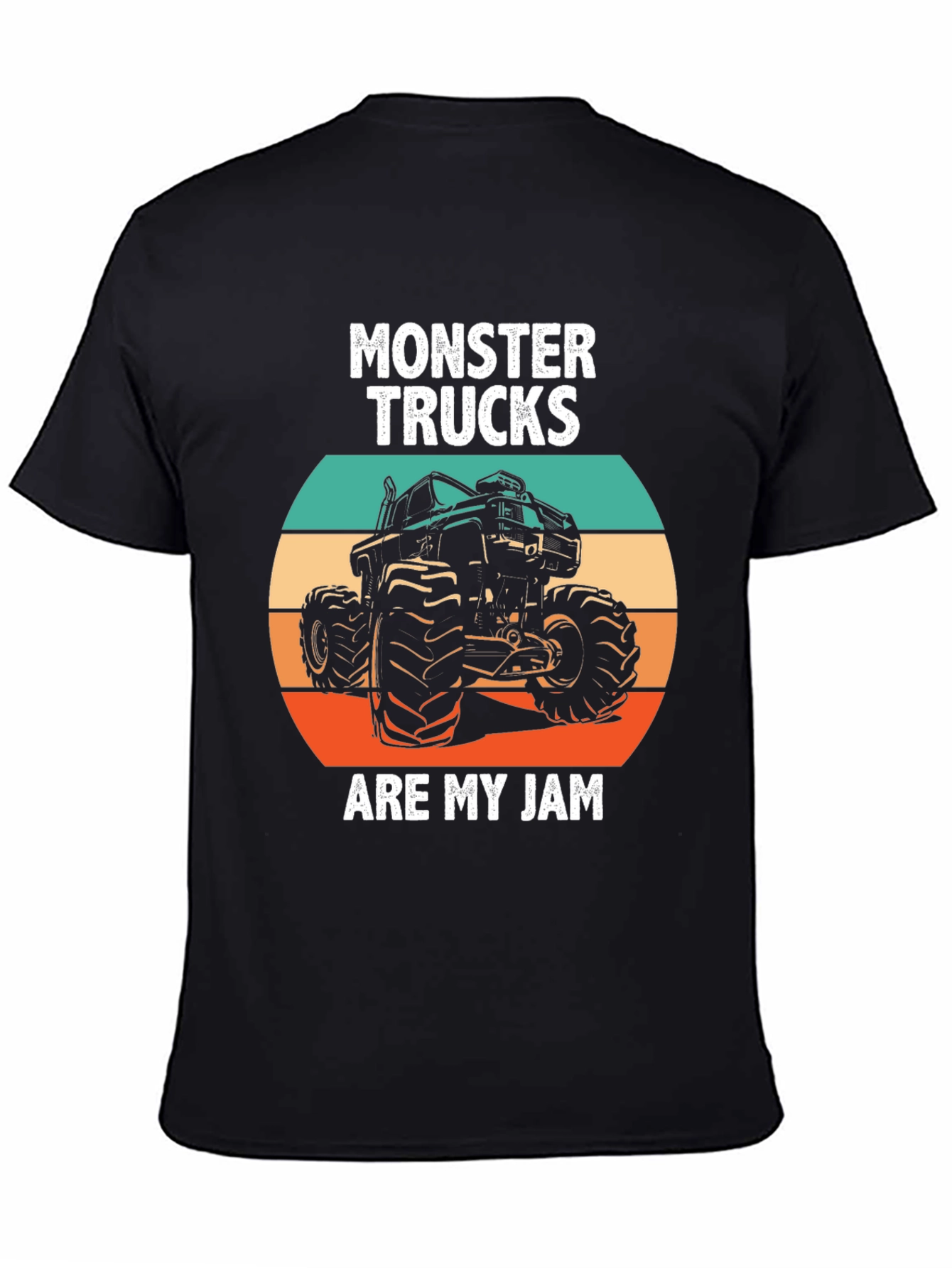 Monster Truck Jam Tee - Bold Graphic Print T-Shirt