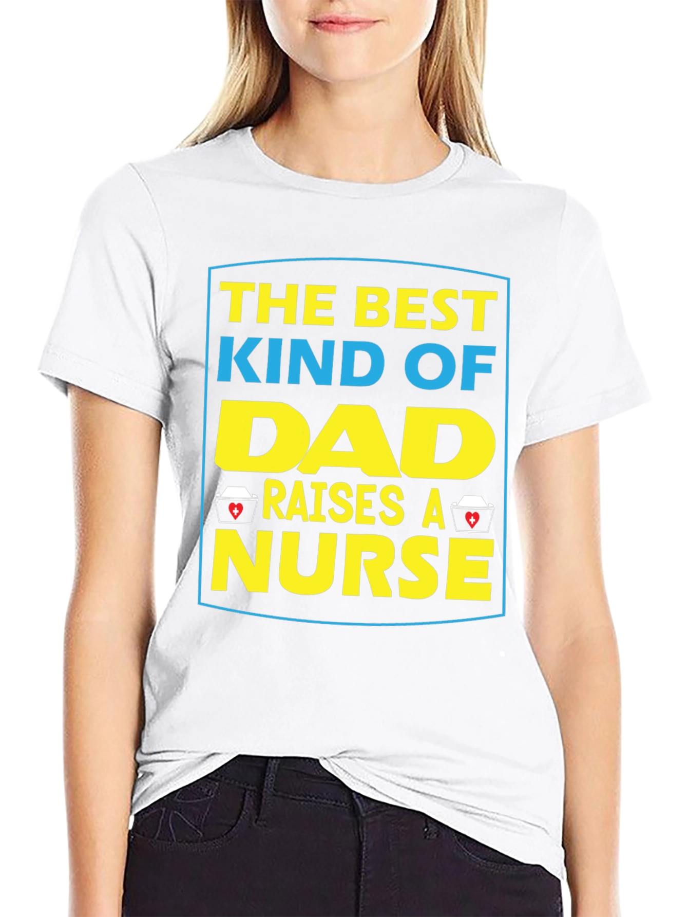 Dad Raises A Nurse T-Shirt