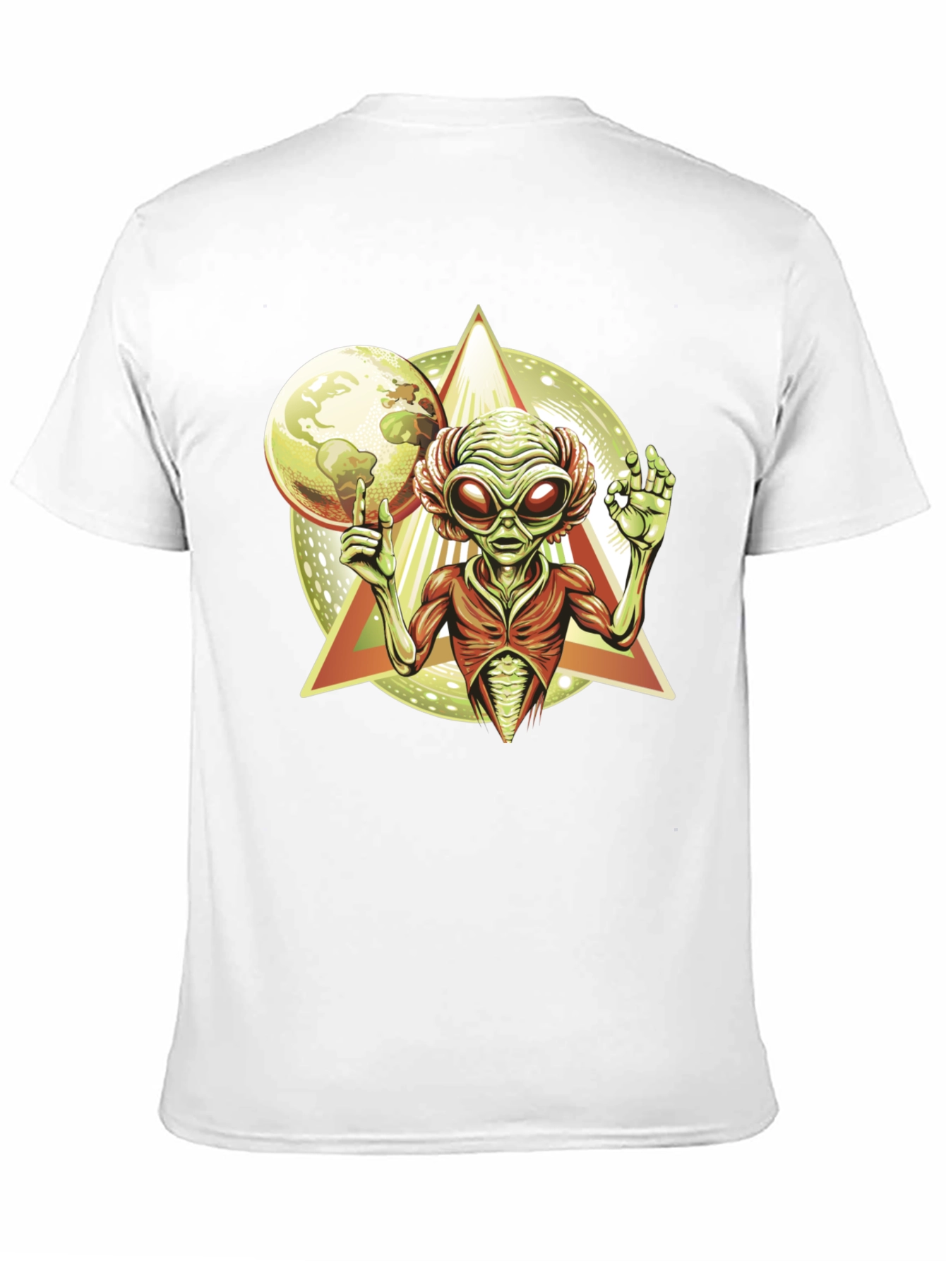 Alien Graphic Tee - Cosmic Design