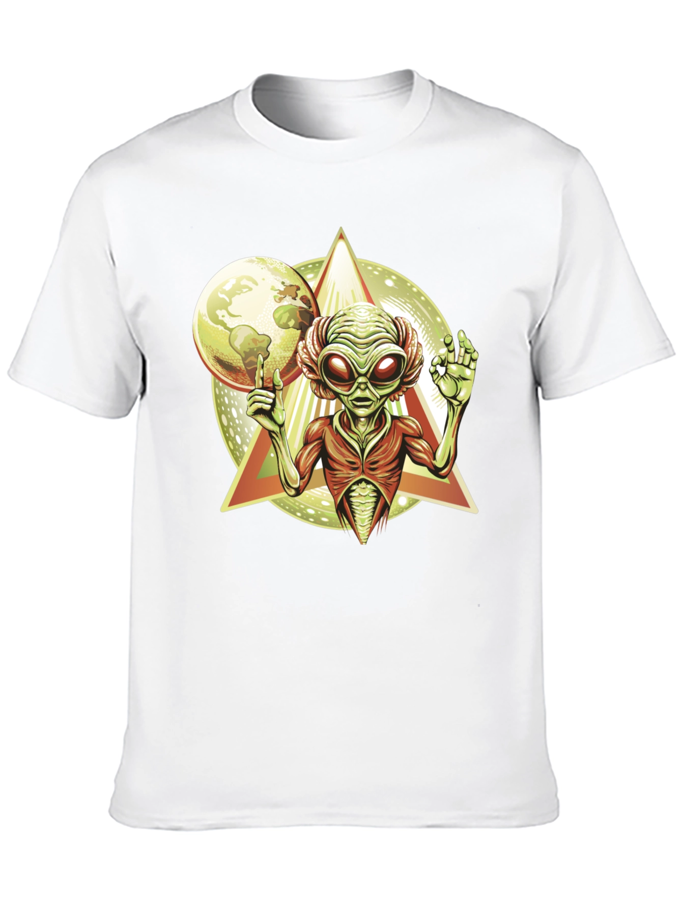 Alien Graphic Tee - Cosmic Design