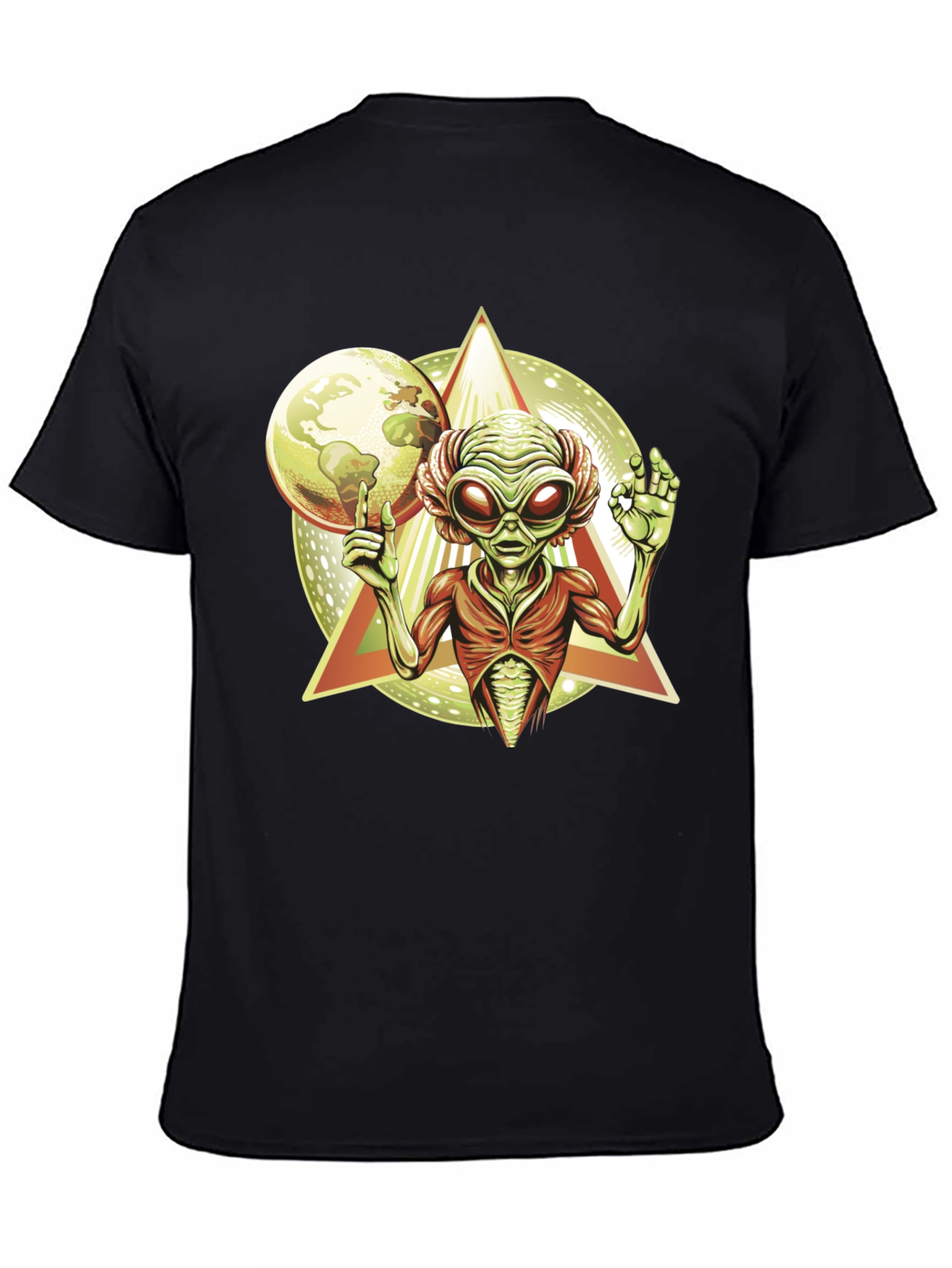 Alien Graphic Tee - Cosmic Design