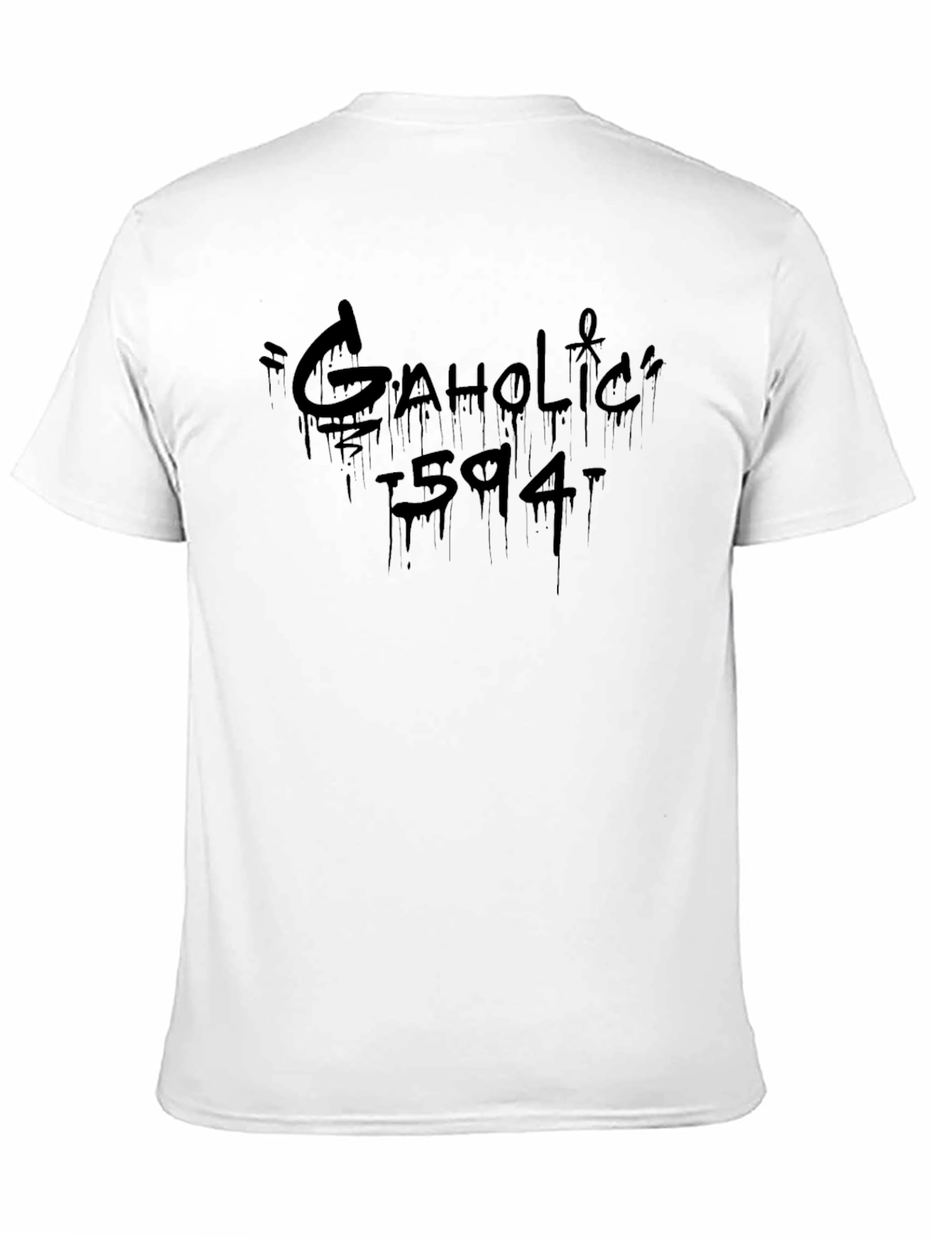 Gaholic 1594 Black Graphic Tee