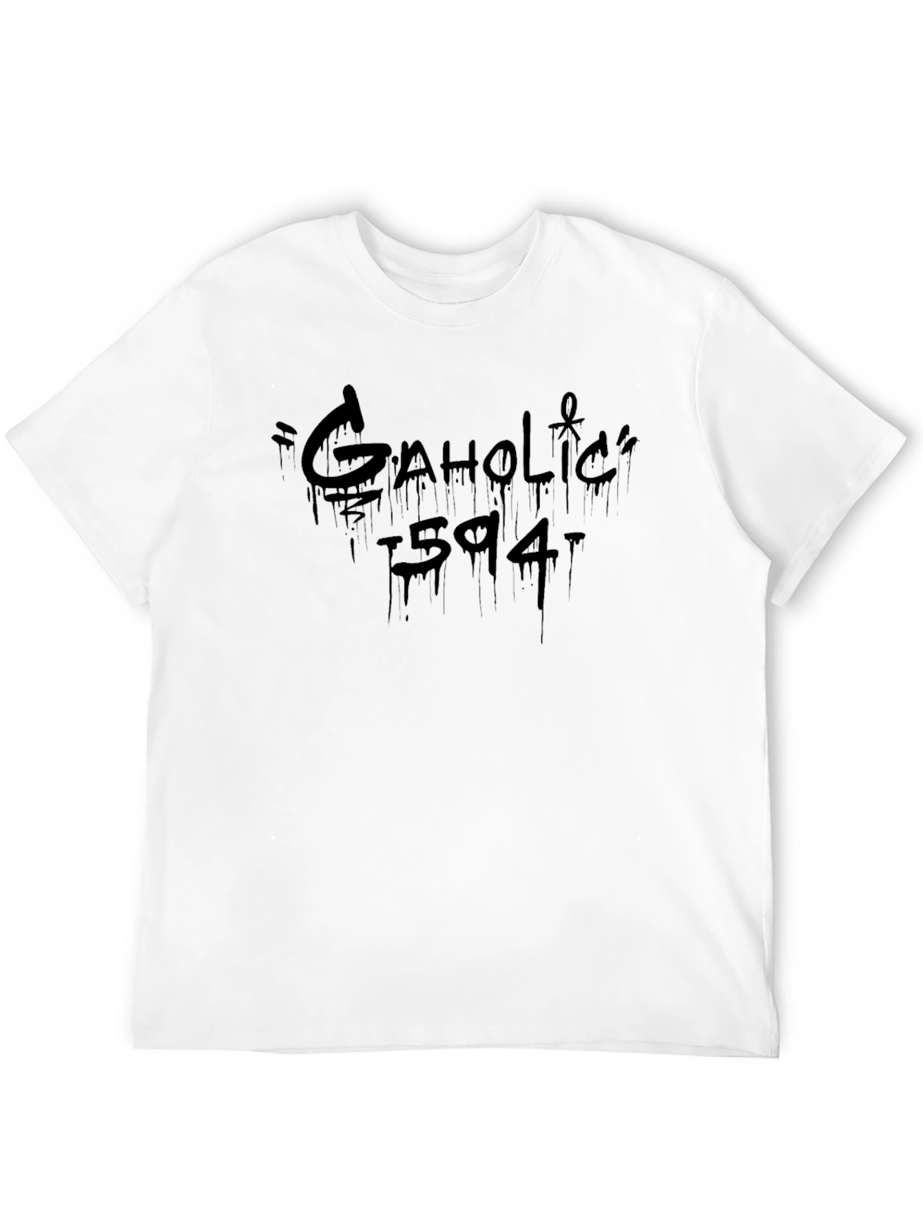 Gaholic 1594 Black Graphic Tee