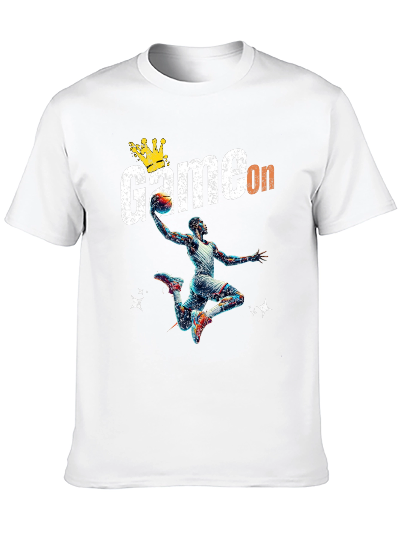 Game On Black Basketball T-Shirt