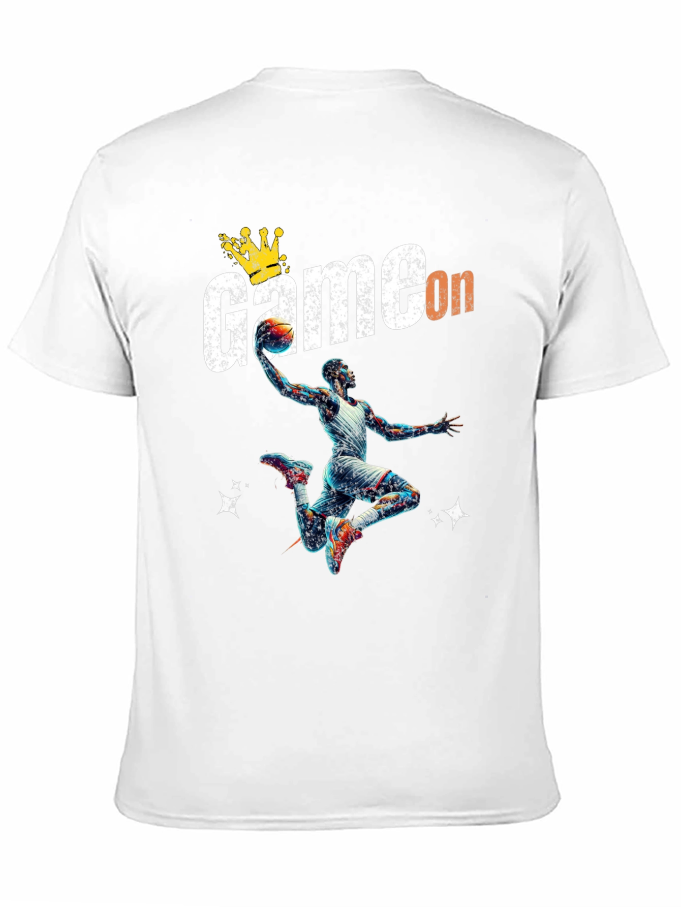 Game On Black Basketball T-Shirt
