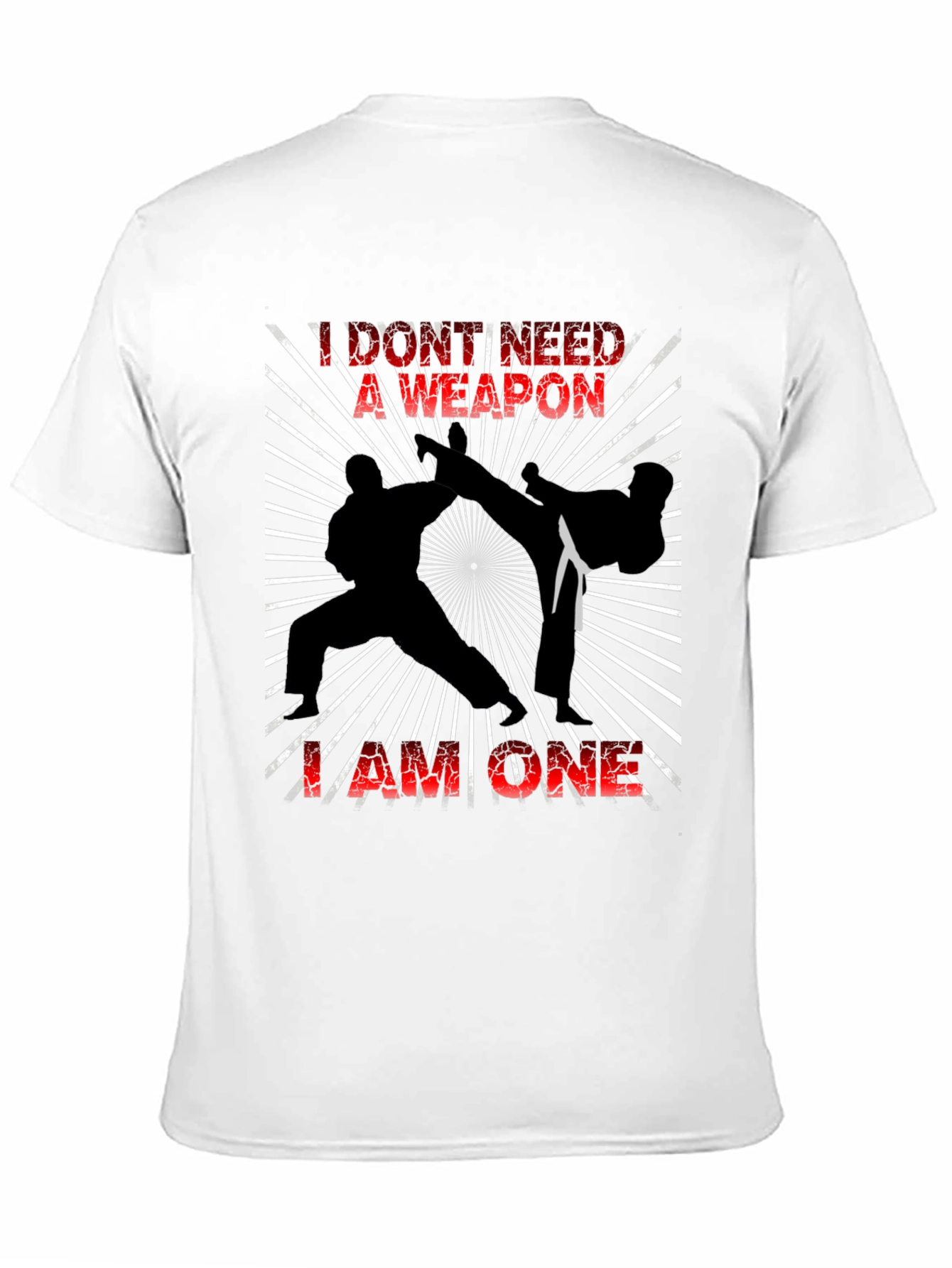 I Am The Weapon Graphic Tee - Black T-Shirt