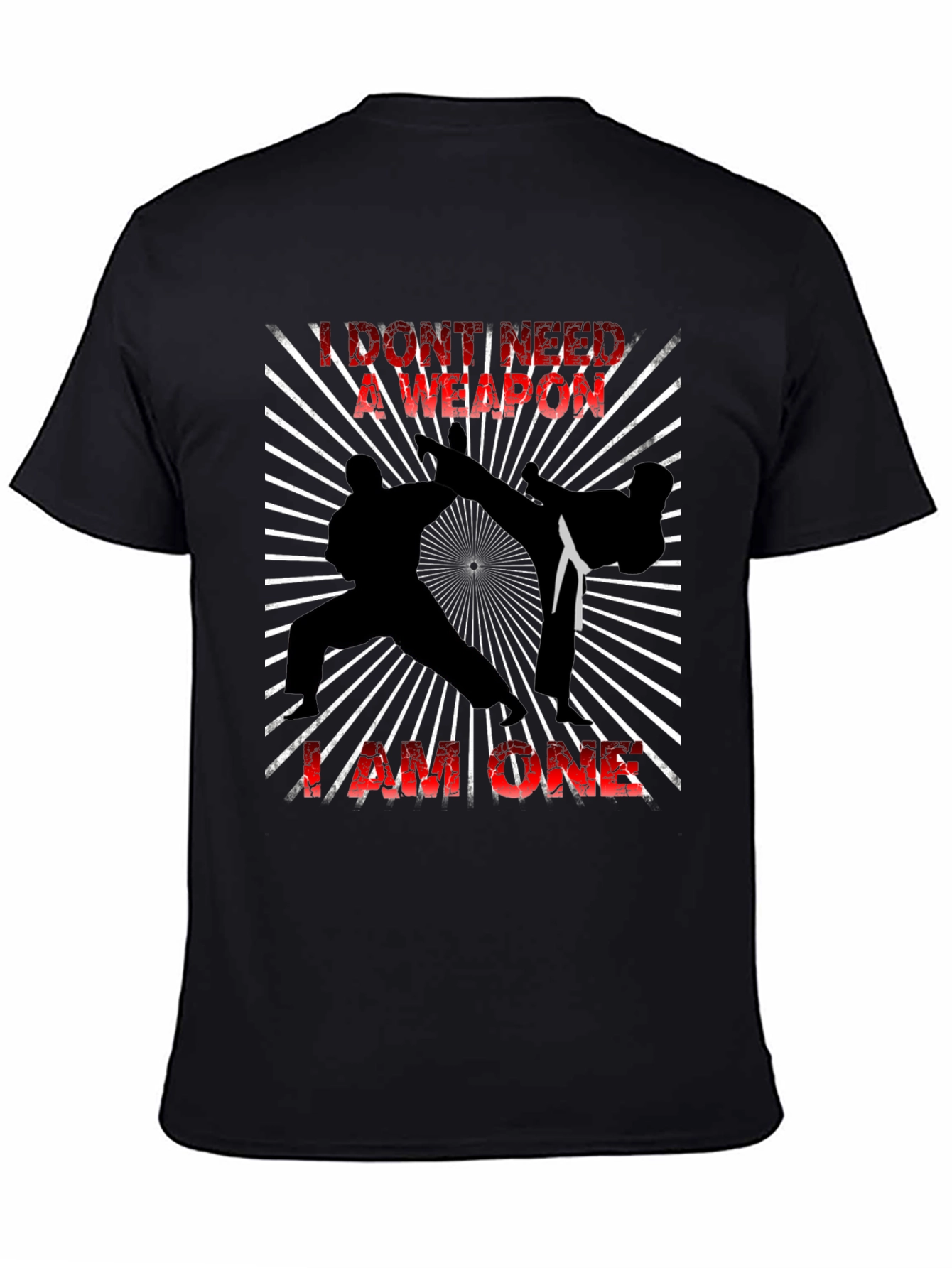 I Am The Weapon Graphic Tee - Black T-Shirt