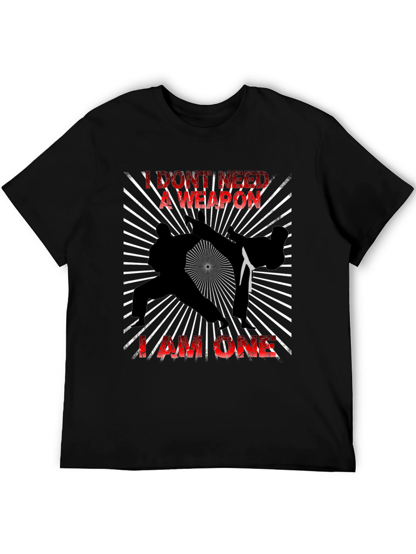 I Am The Weapon Graphic Tee - Black T-Shirt