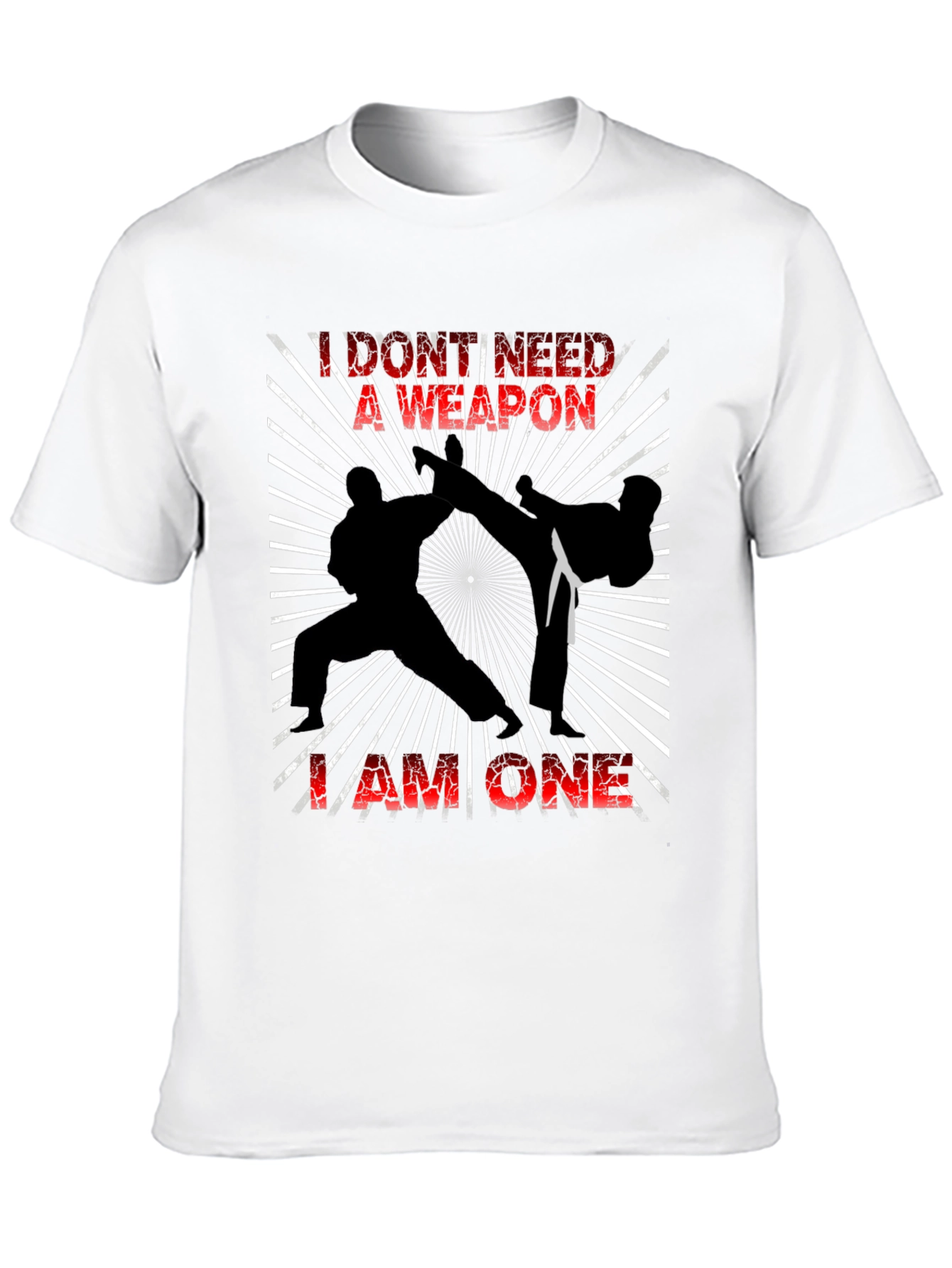 I Am The Weapon Graphic Tee - Black T-Shirt