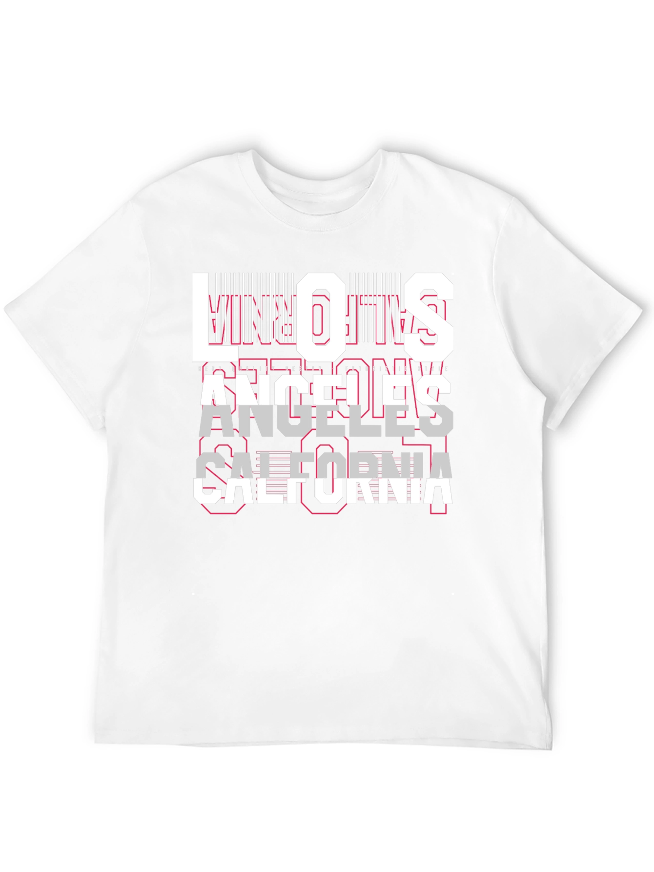Los Angeles California Graphic Print T-Shirt