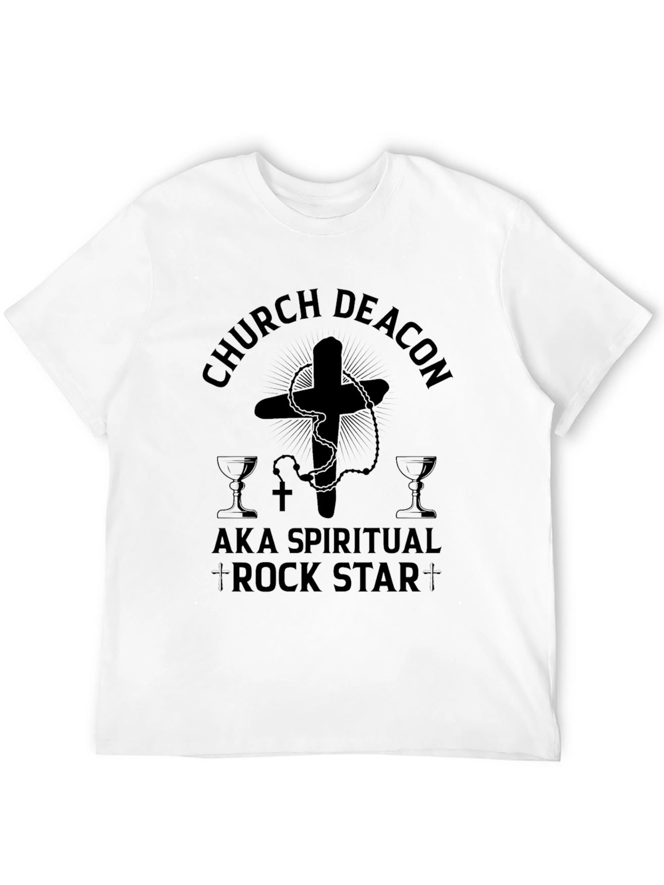 Church Deacon AKA Spiritual Rock Star T-Shirt