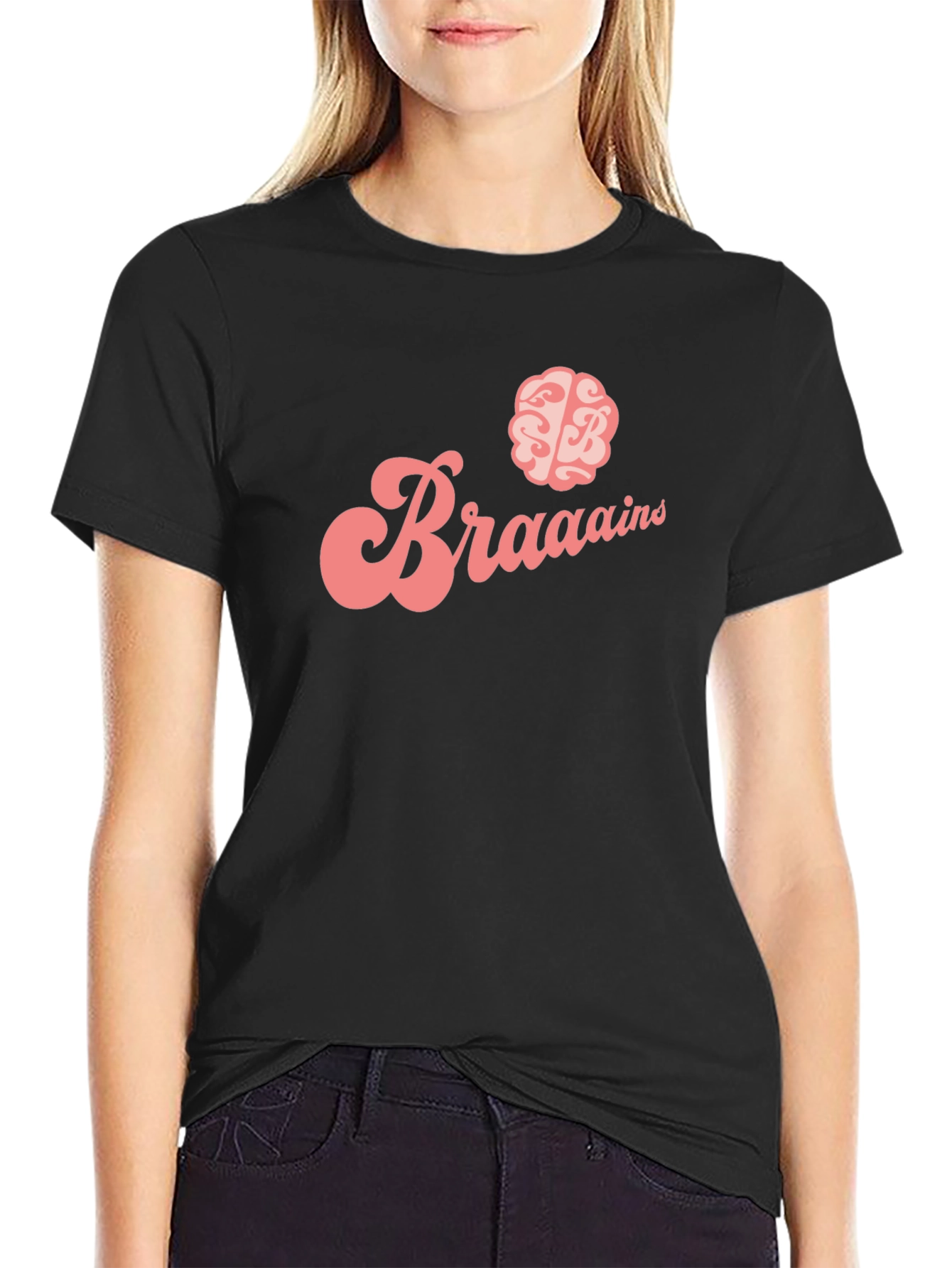 Braaaains Graphic Tee - Zombie Lovers T-Shirt