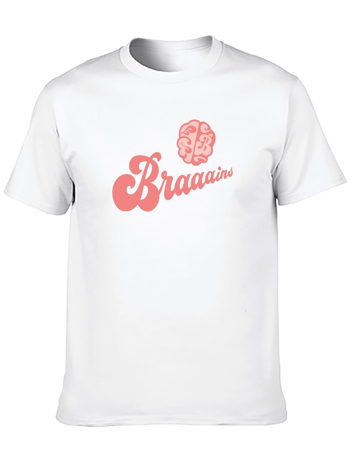 Braaaains Graphic Tee - Zombie Lovers T-Shirt