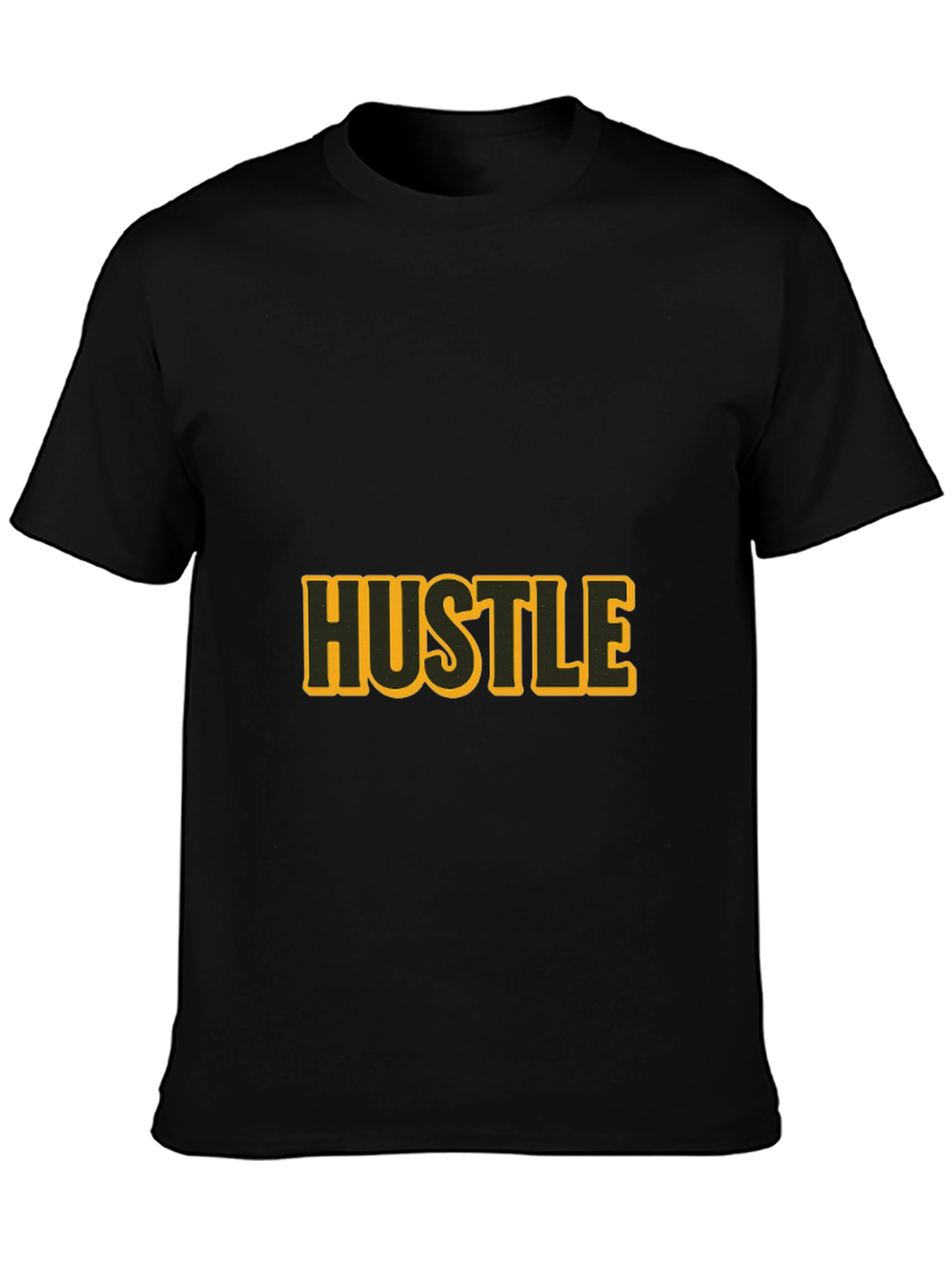 Black Hustle Graphic T-Shirt