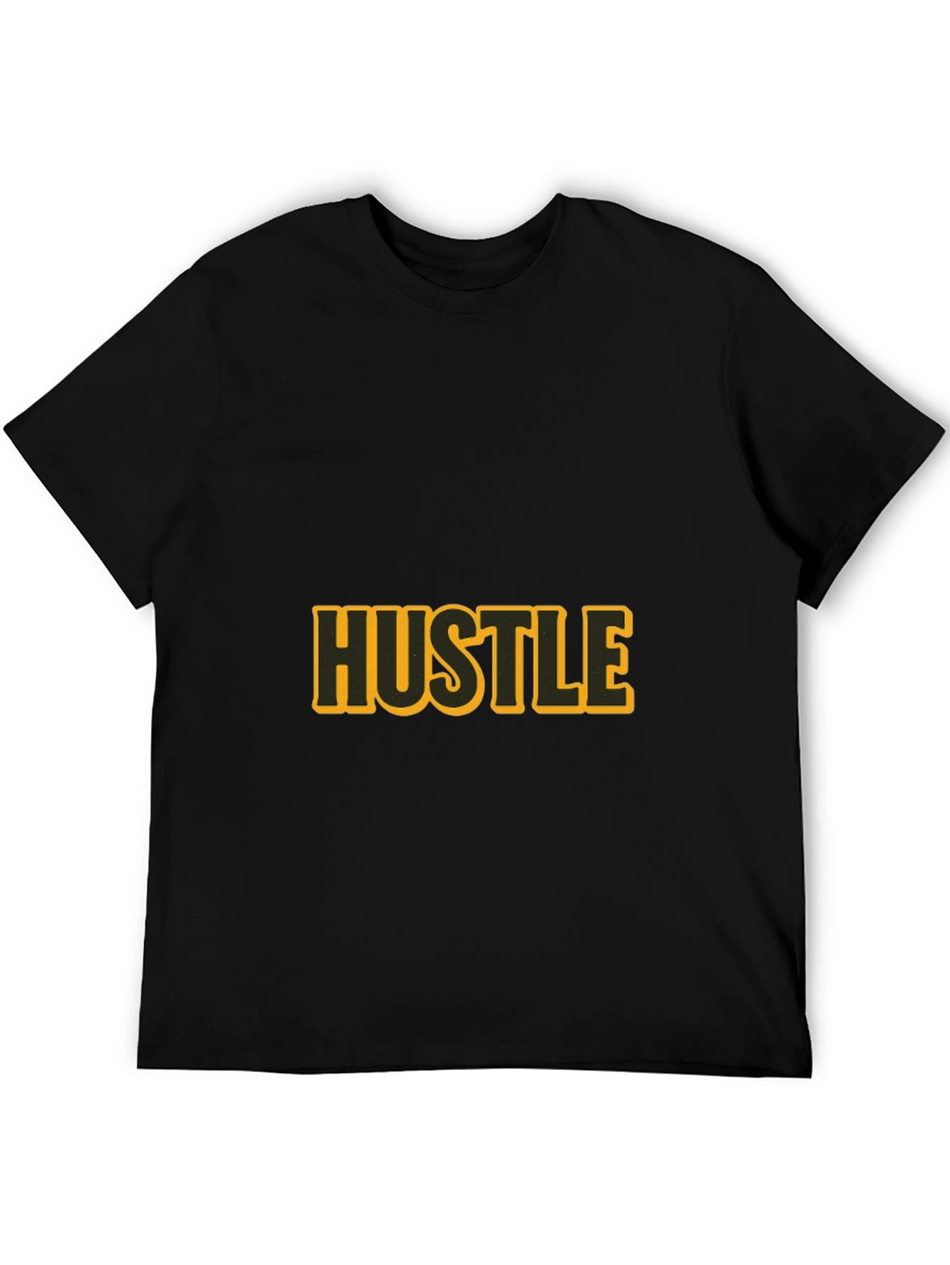 Black Hustle Graphic T-Shirt