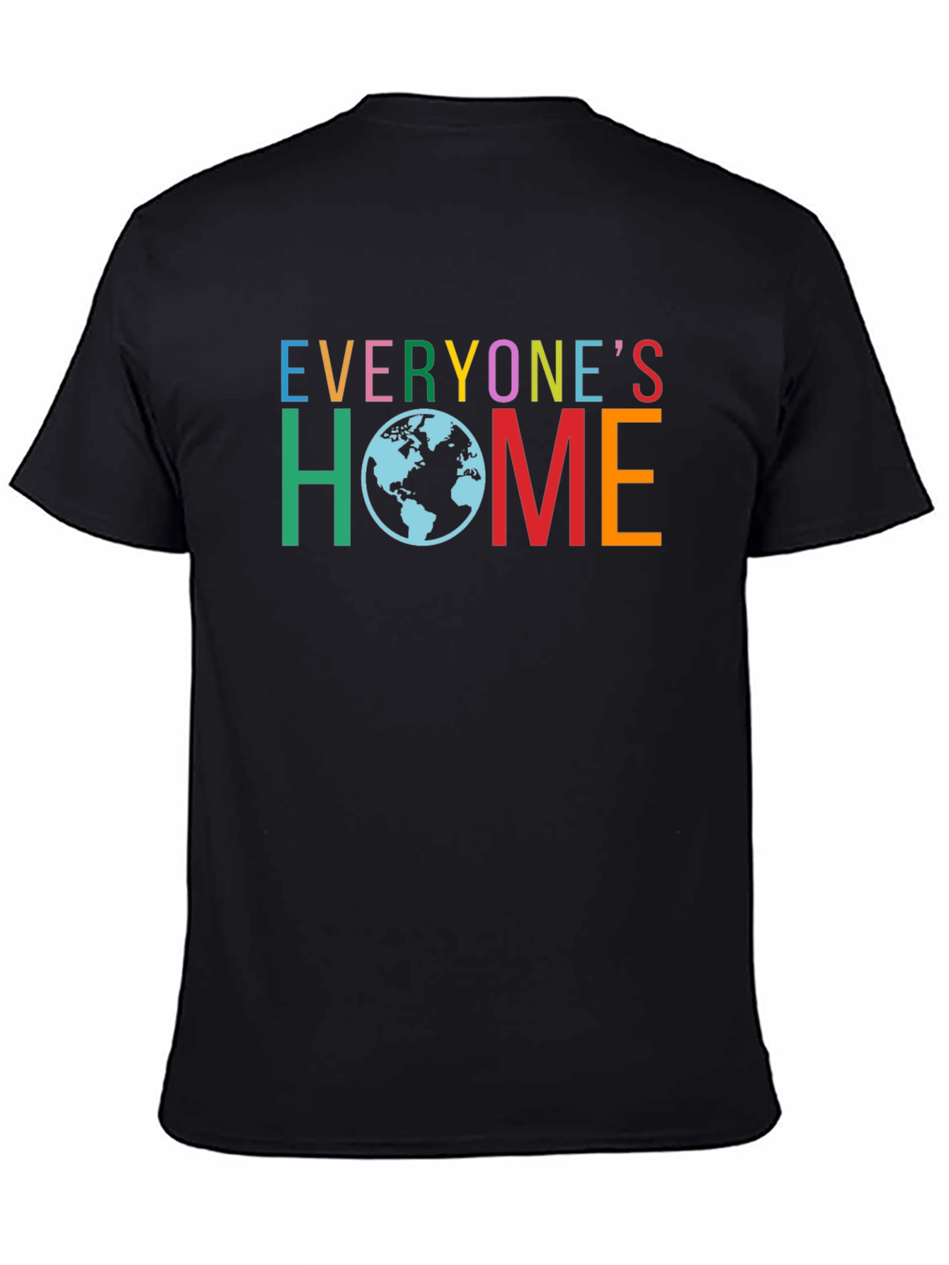 Everyones Home Graphic Tee - Black