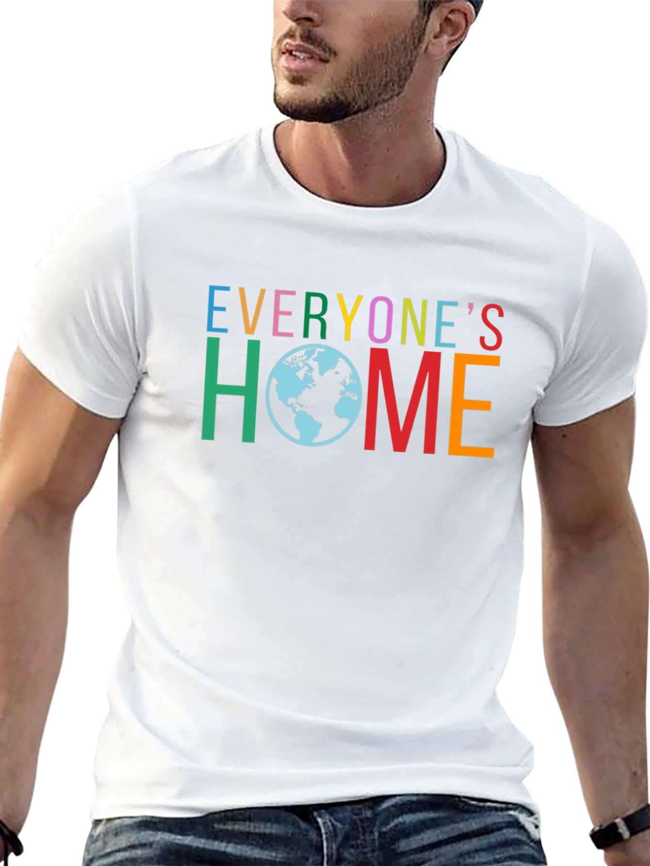 Everyones Home Graphic Tee - Black