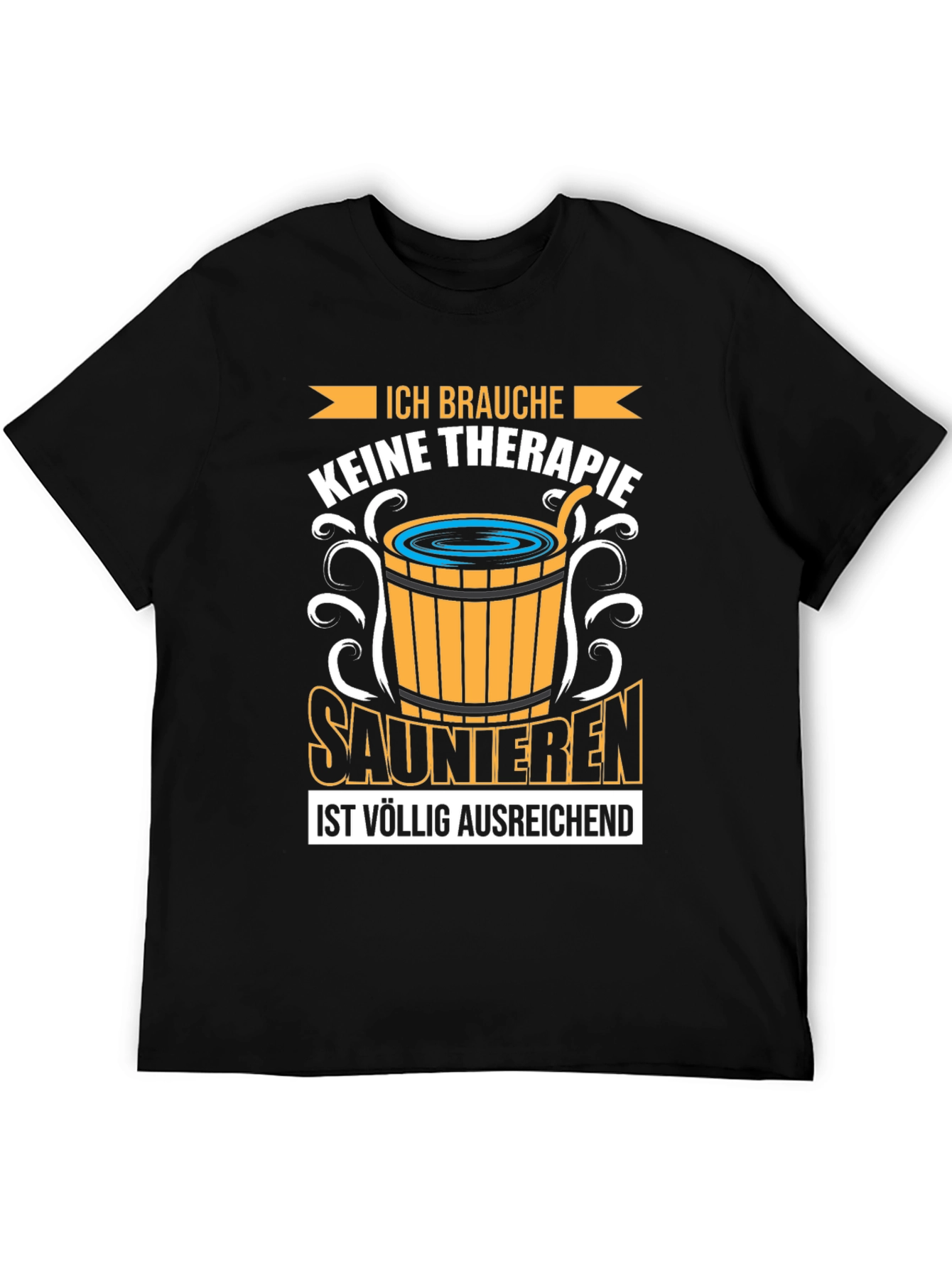 Sauna Therapy T-Shirt - Relax & Unwind