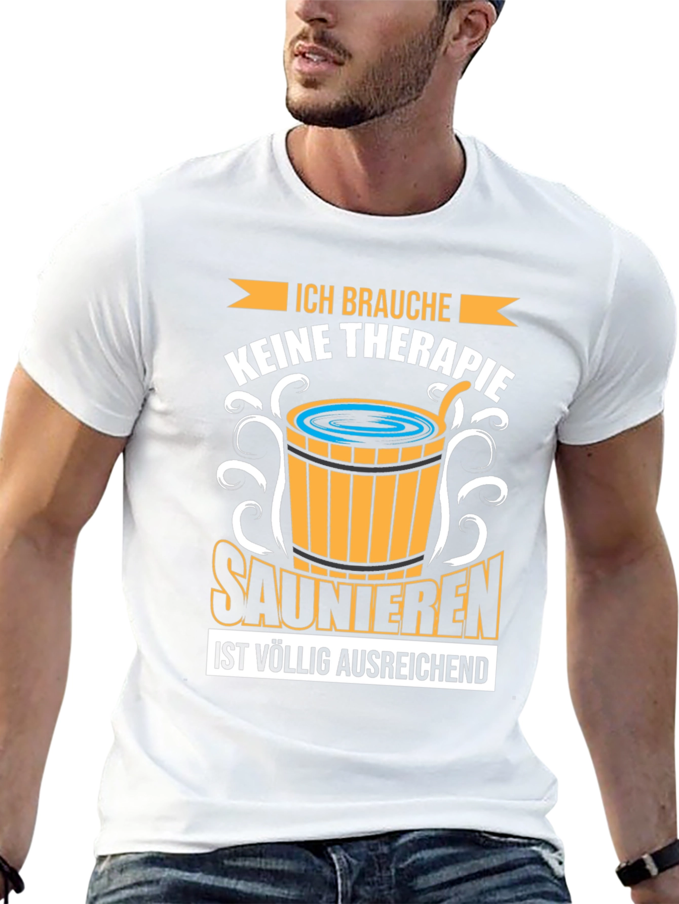 Sauna Therapy T-Shirt - Relax & Unwind