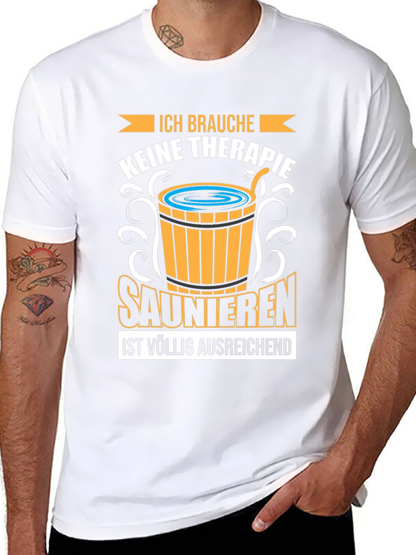 Sauna Therapy T-Shirt - Relax & Unwind
