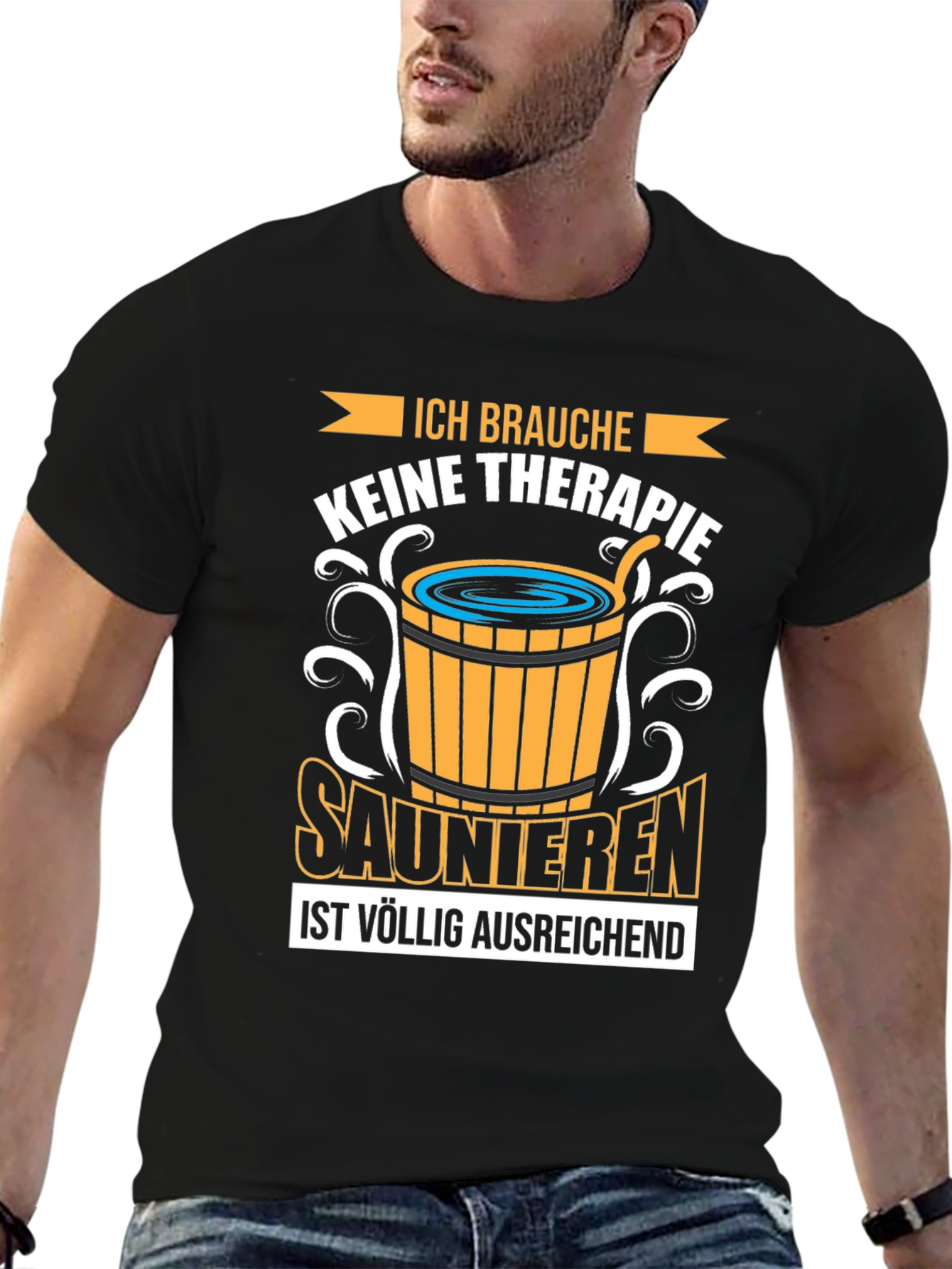 Sauna Therapy T-Shirt - Relax & Unwind