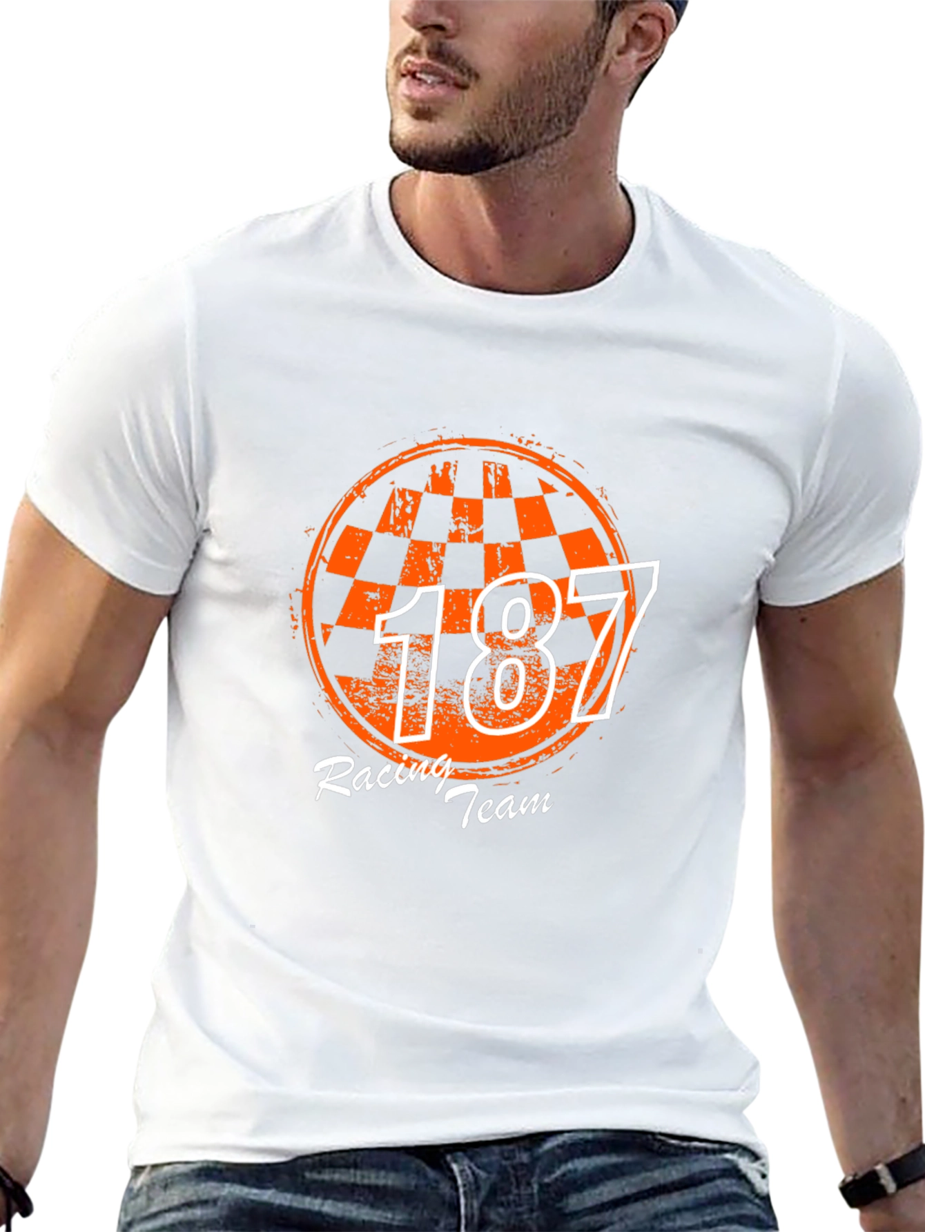 187 Racing Team Graphic T-Shirt