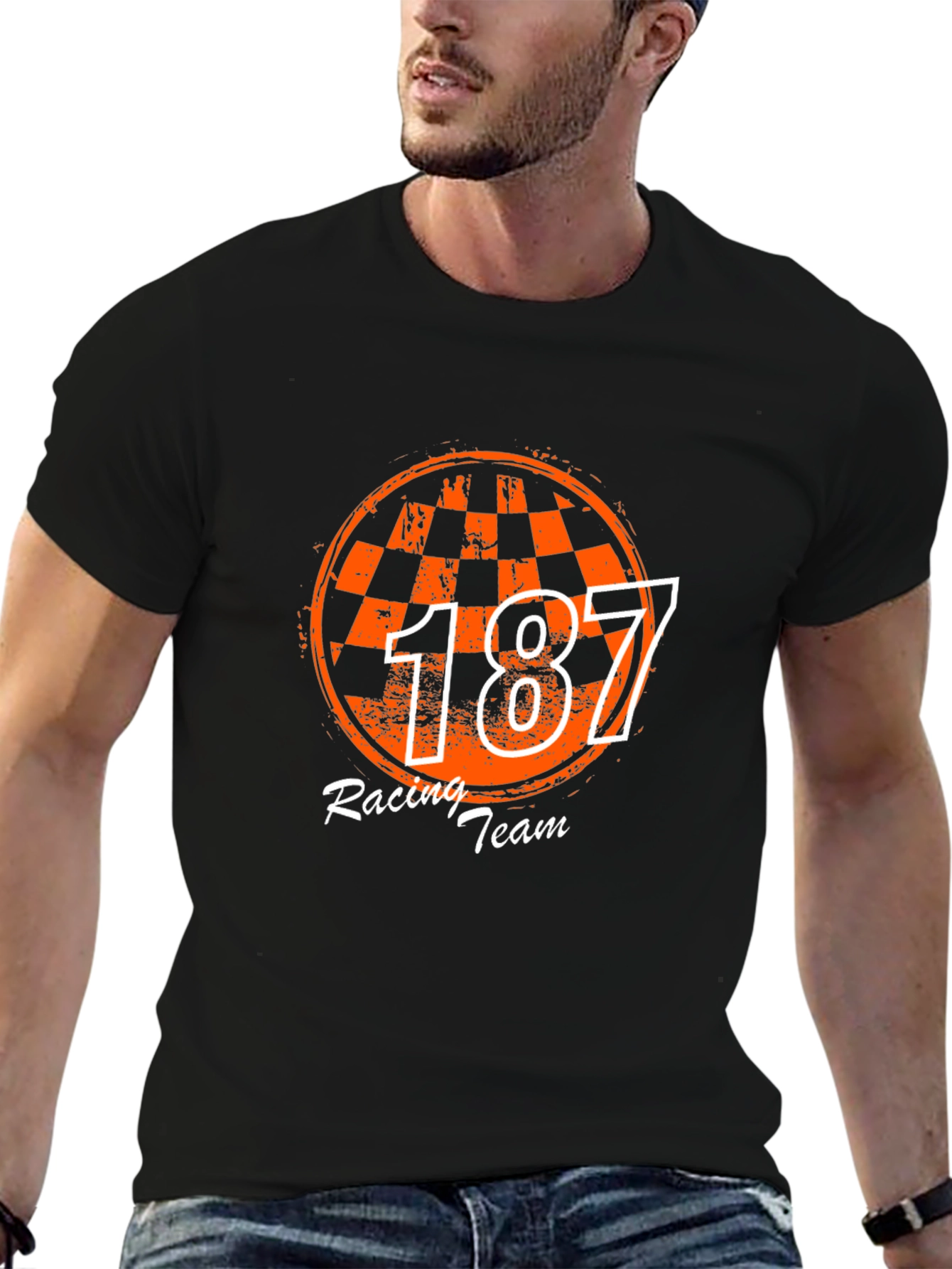187 Racing Team Graphic T-Shirt