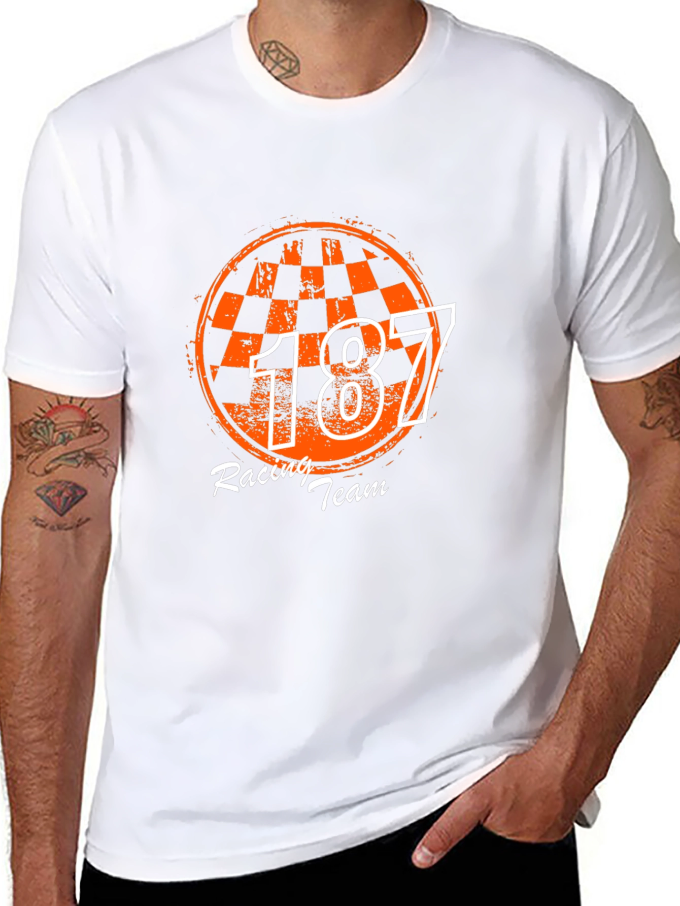 187 Racing Team Graphic T-Shirt