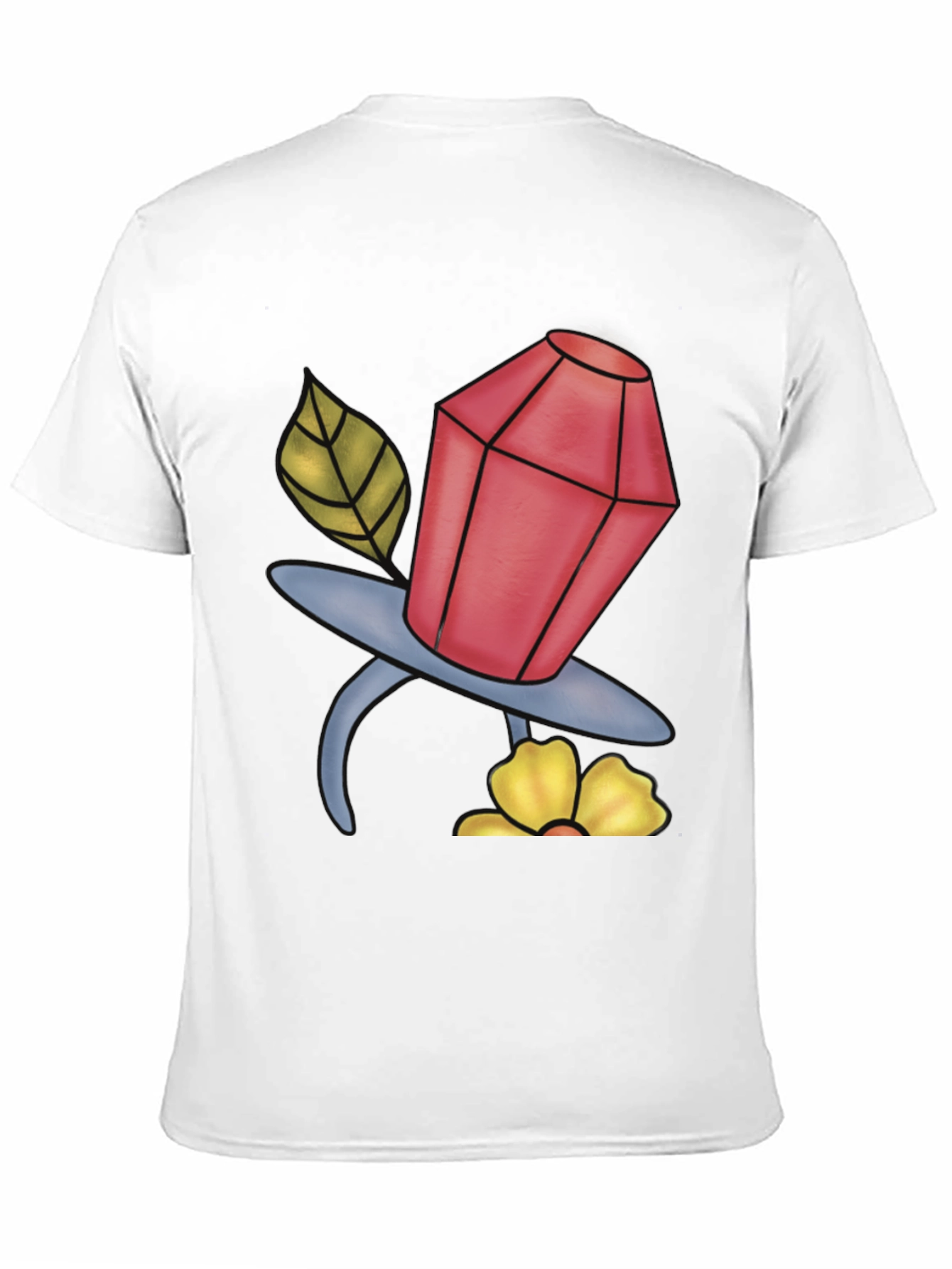 Cartoon Jewel Pacifier T-Shirt