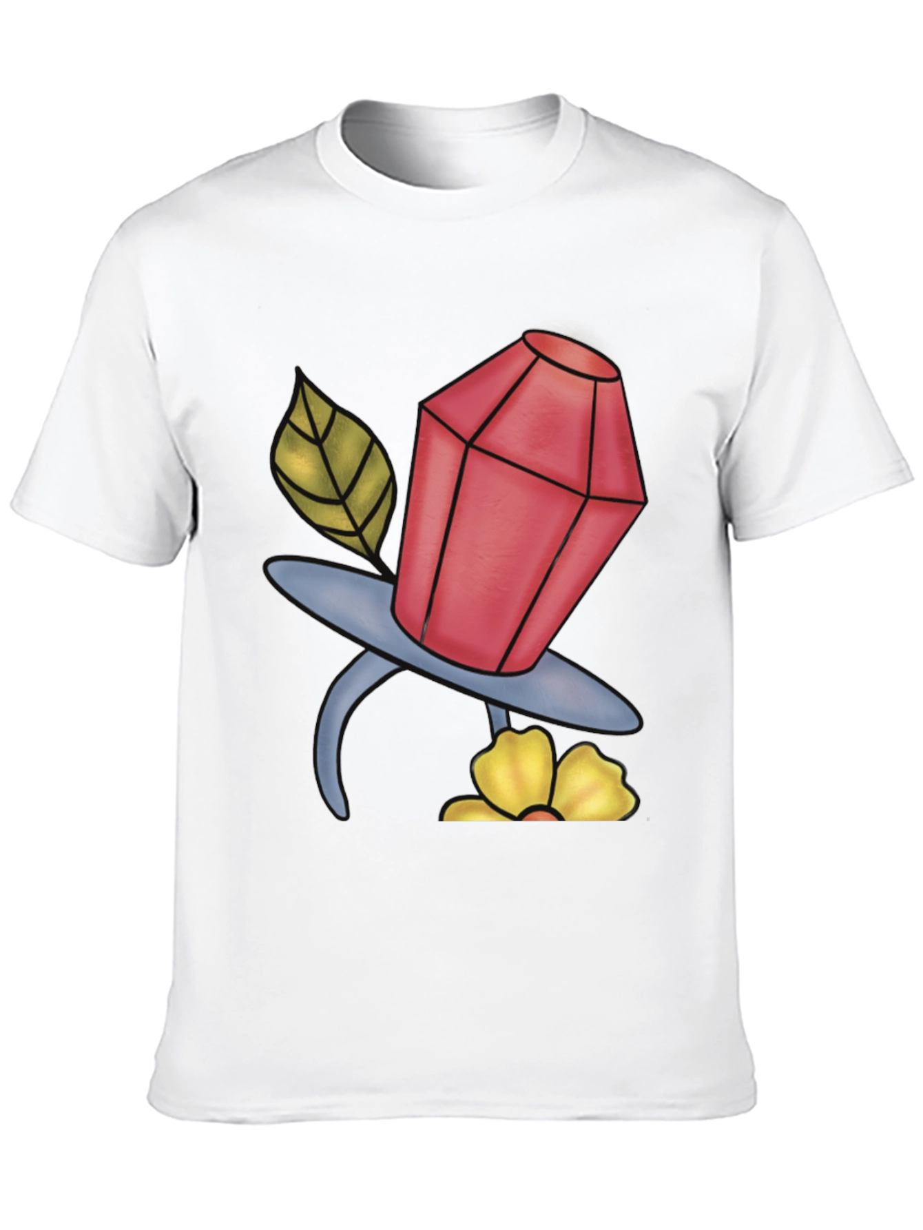 Cartoon Jewel Pacifier T-Shirt