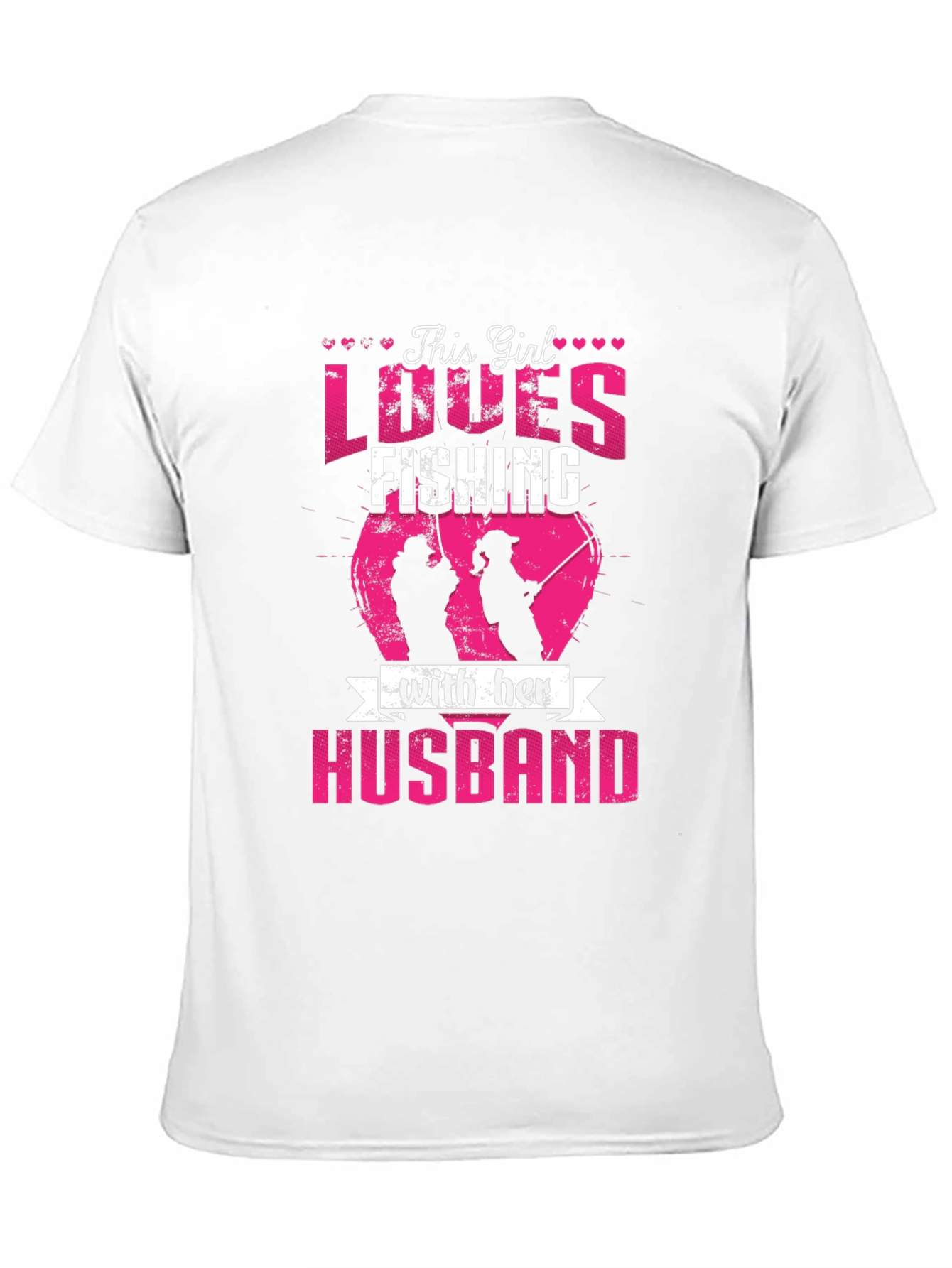 This Girl Loves Fishing with Her Husband T-Shirt