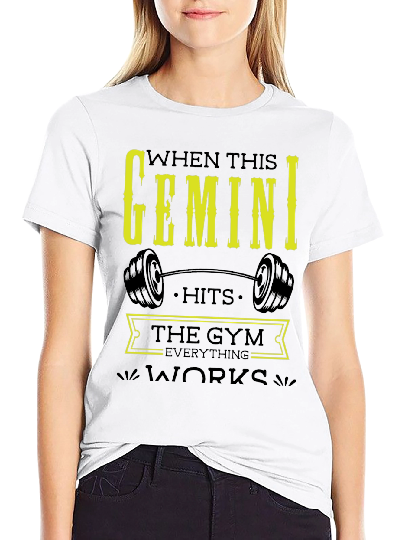 Gemini Gym T-Shirt - Zodiac Fitness Apparel