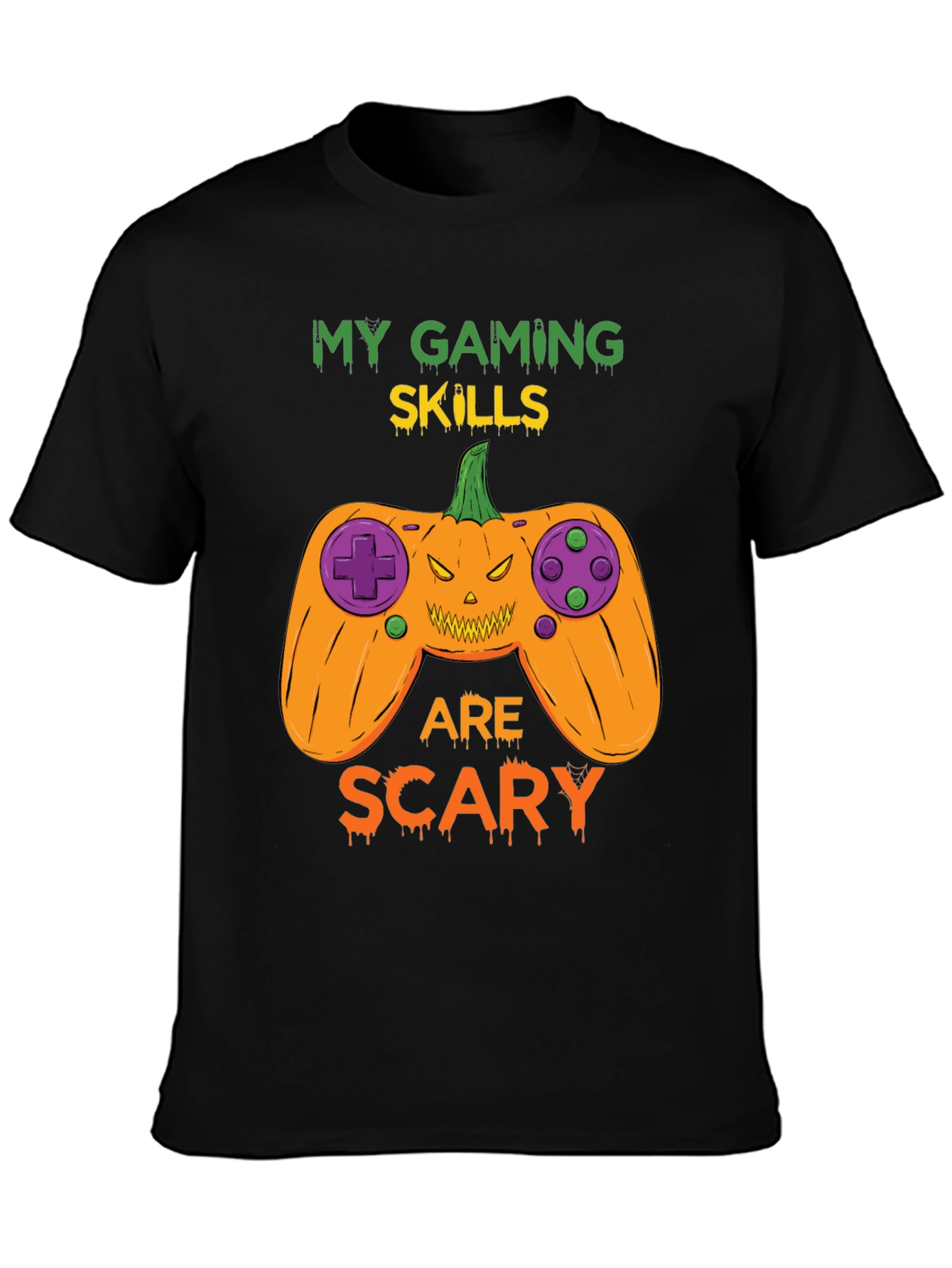 My Gaming Skills Are Scary Halloween T-Shirt
