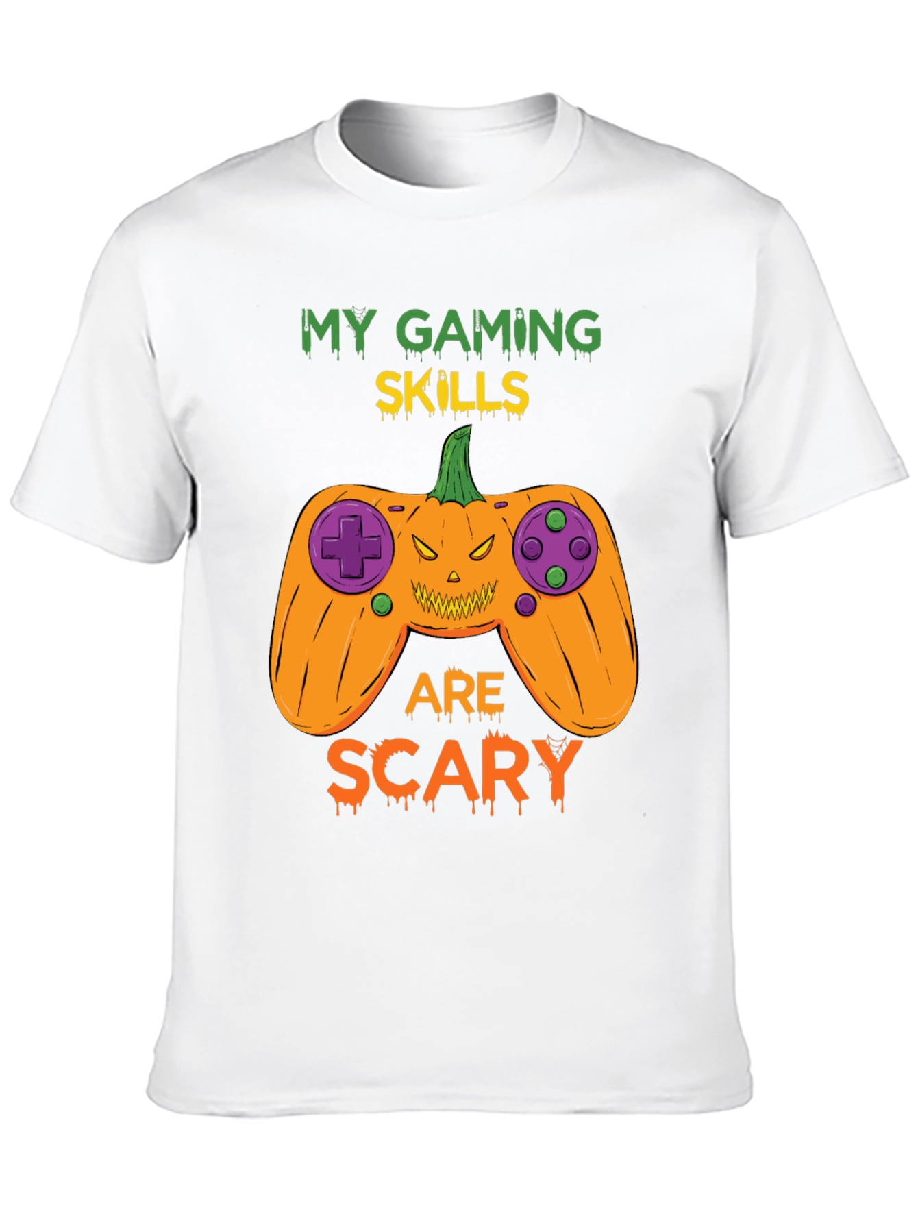 My Gaming Skills Are Scary Halloween T-Shirt