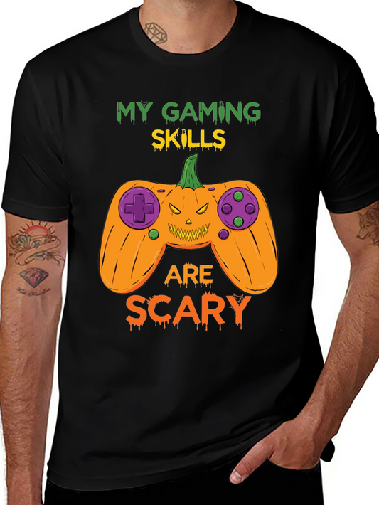 My Gaming Skills Are Scary Halloween T-Shirt