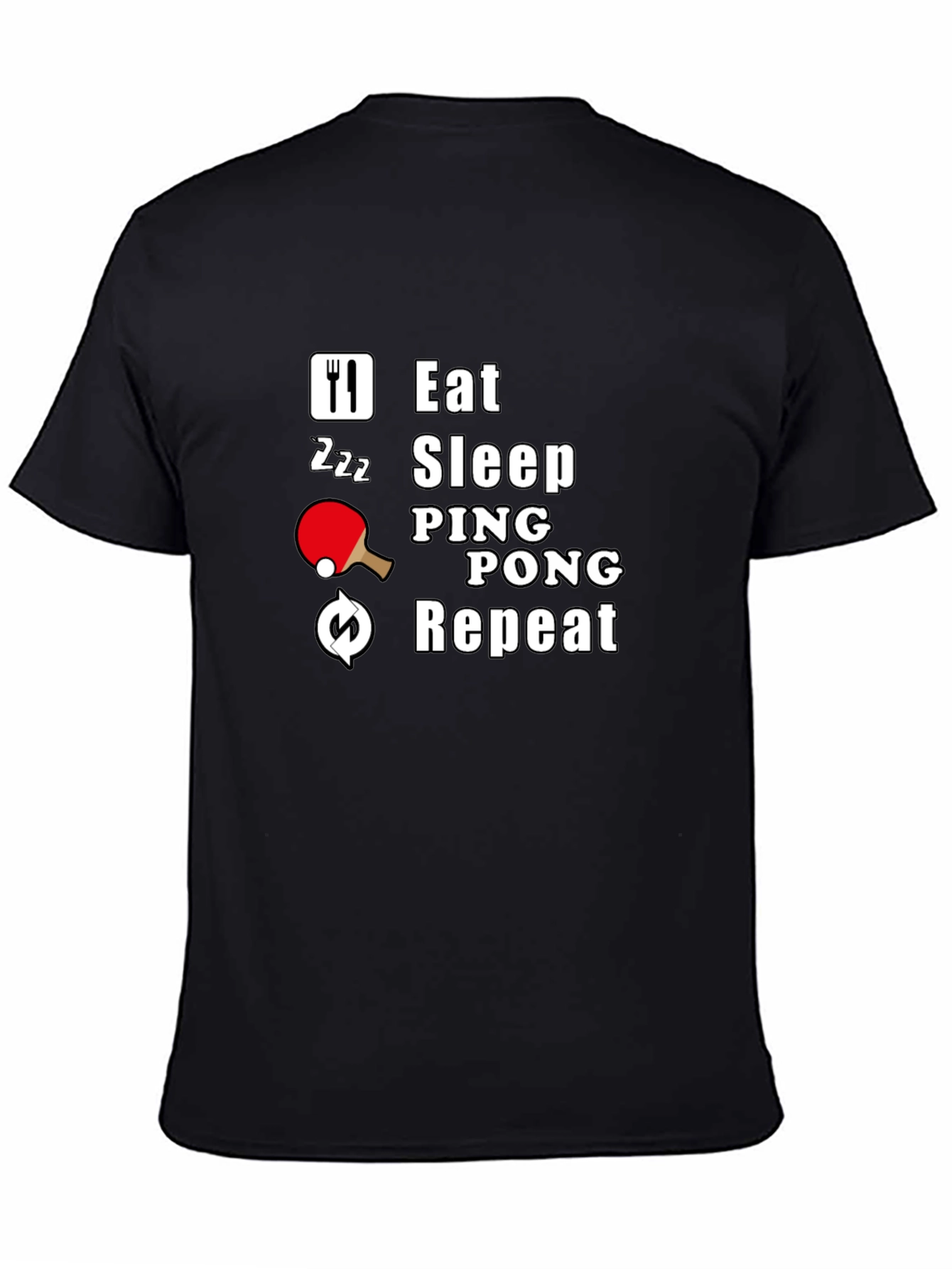 Eat Sleep Ping Pong Repeat T-Shirt