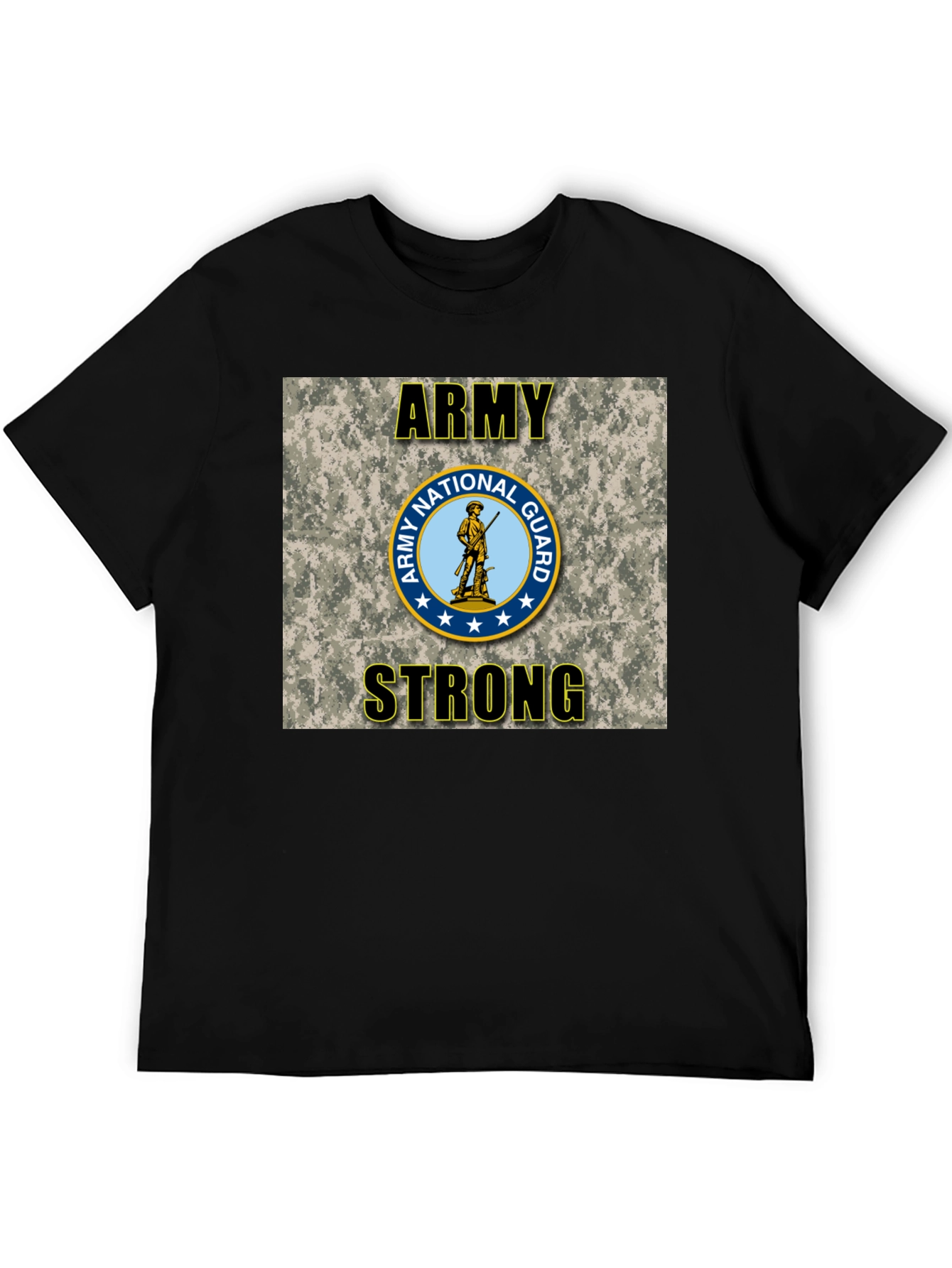 Army National Guard Strong Graphic T-Shirt