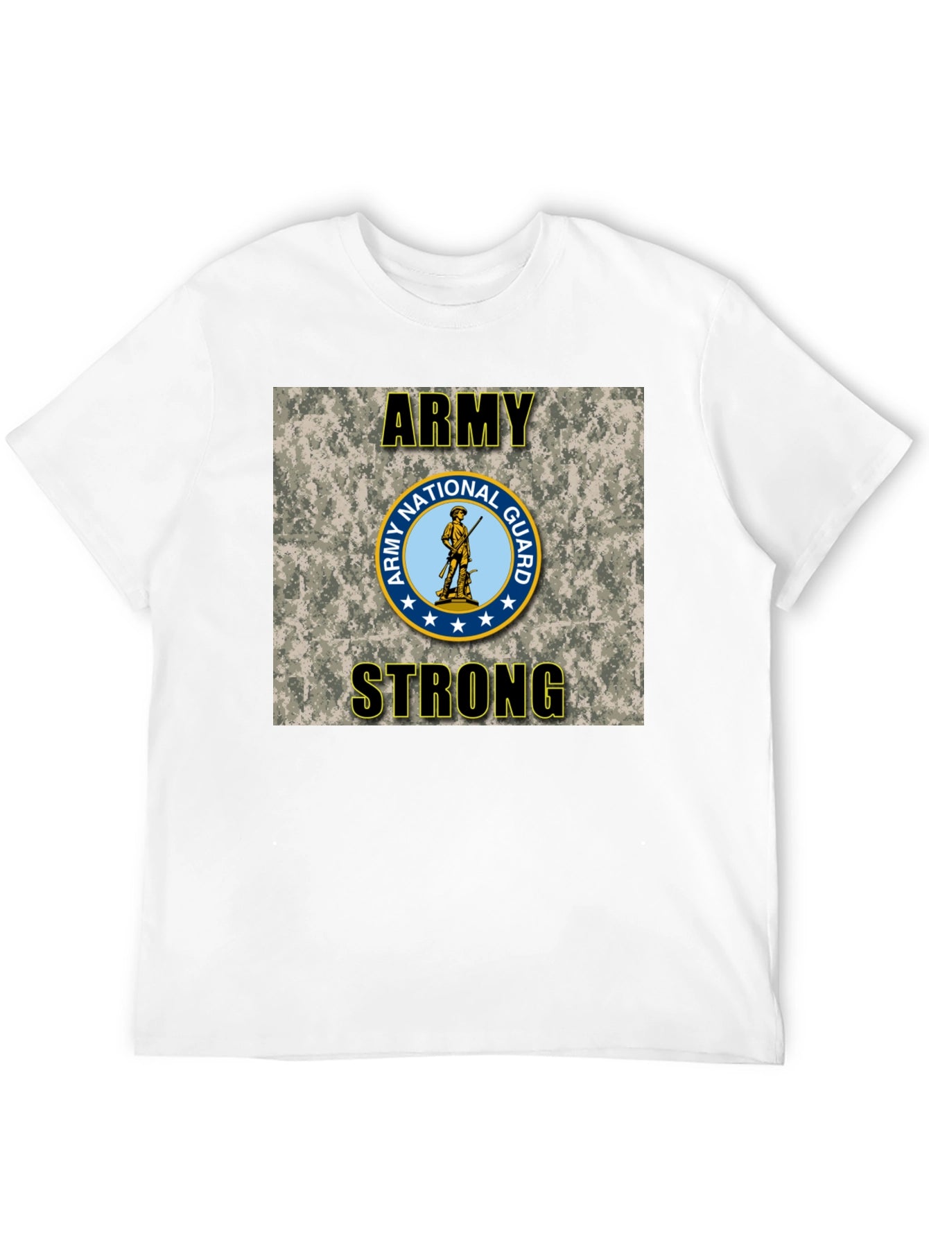 Army National Guard Strong Graphic T-Shirt