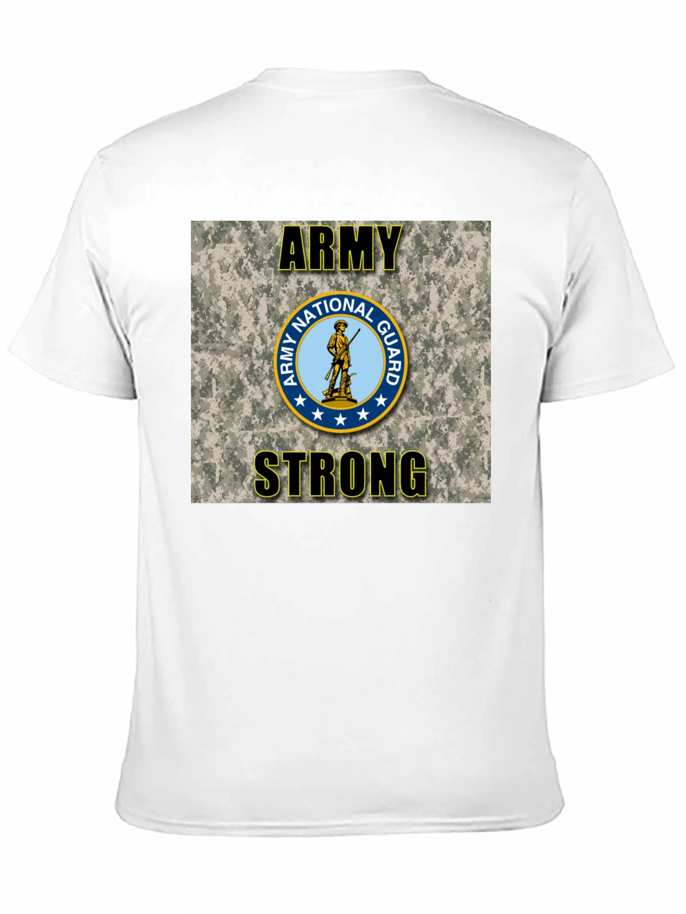 Army National Guard Strong Graphic T-Shirt