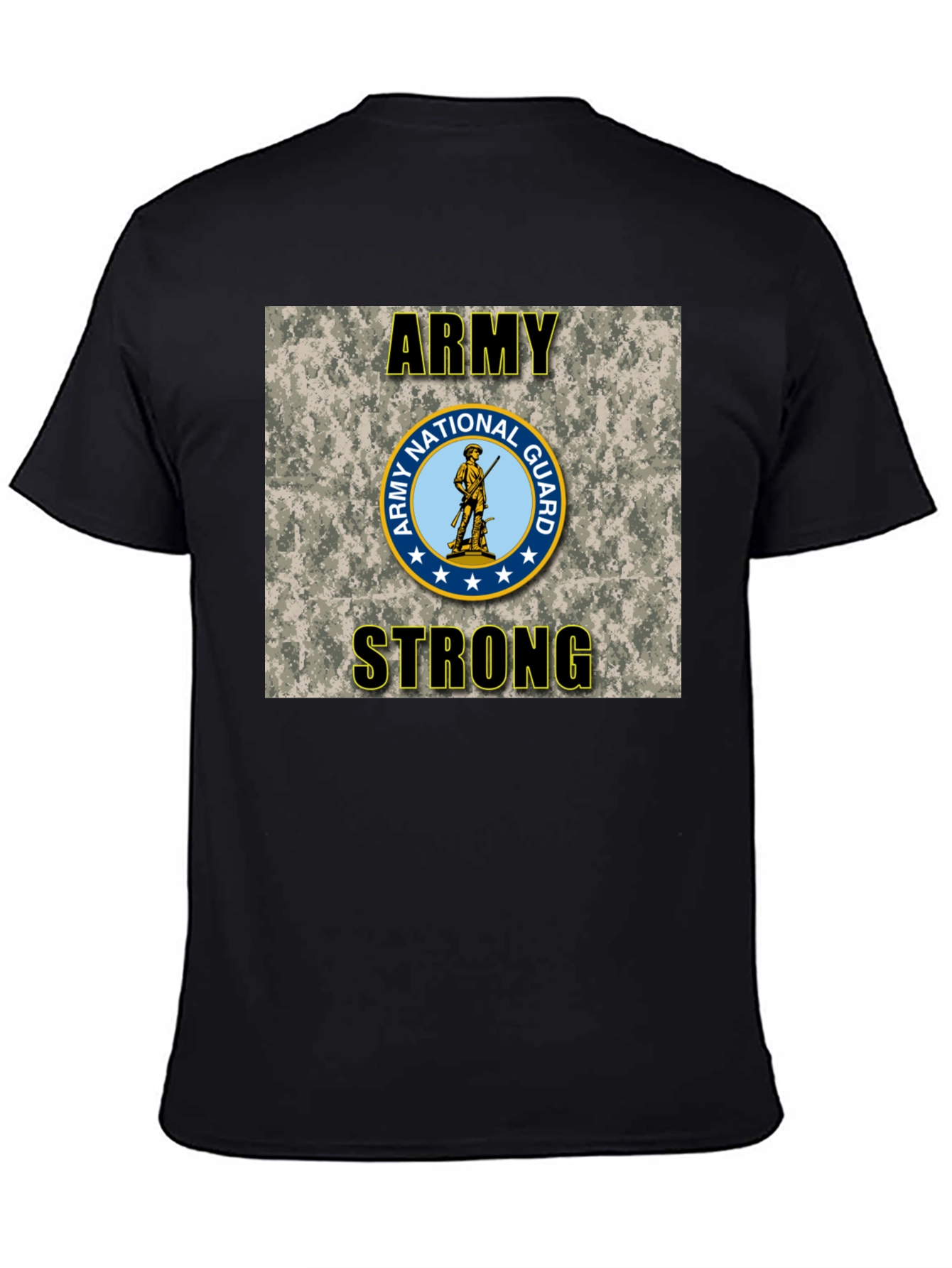 Army National Guard Strong Graphic T-Shirt