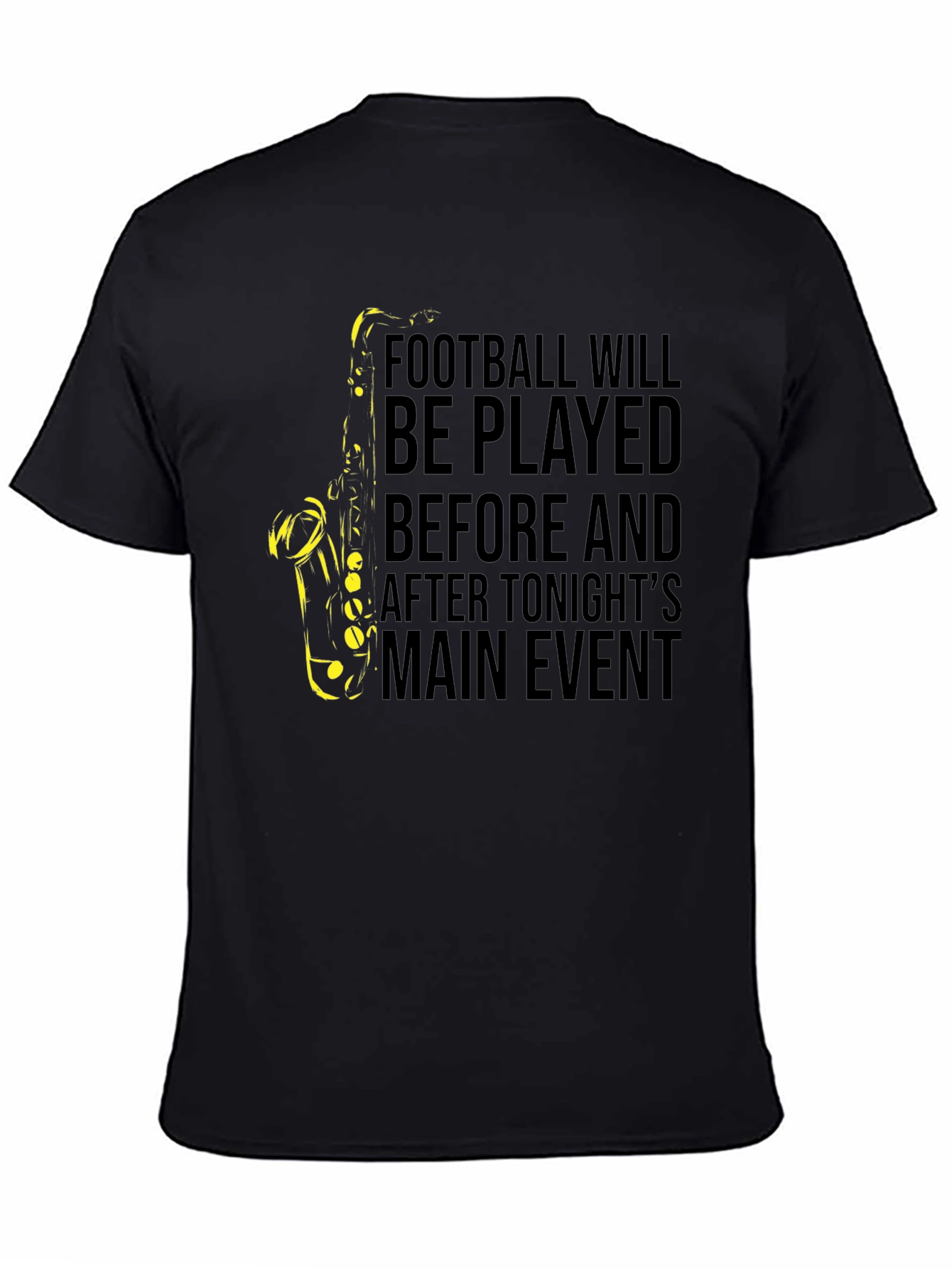 Football and Saxophone T-Shirt